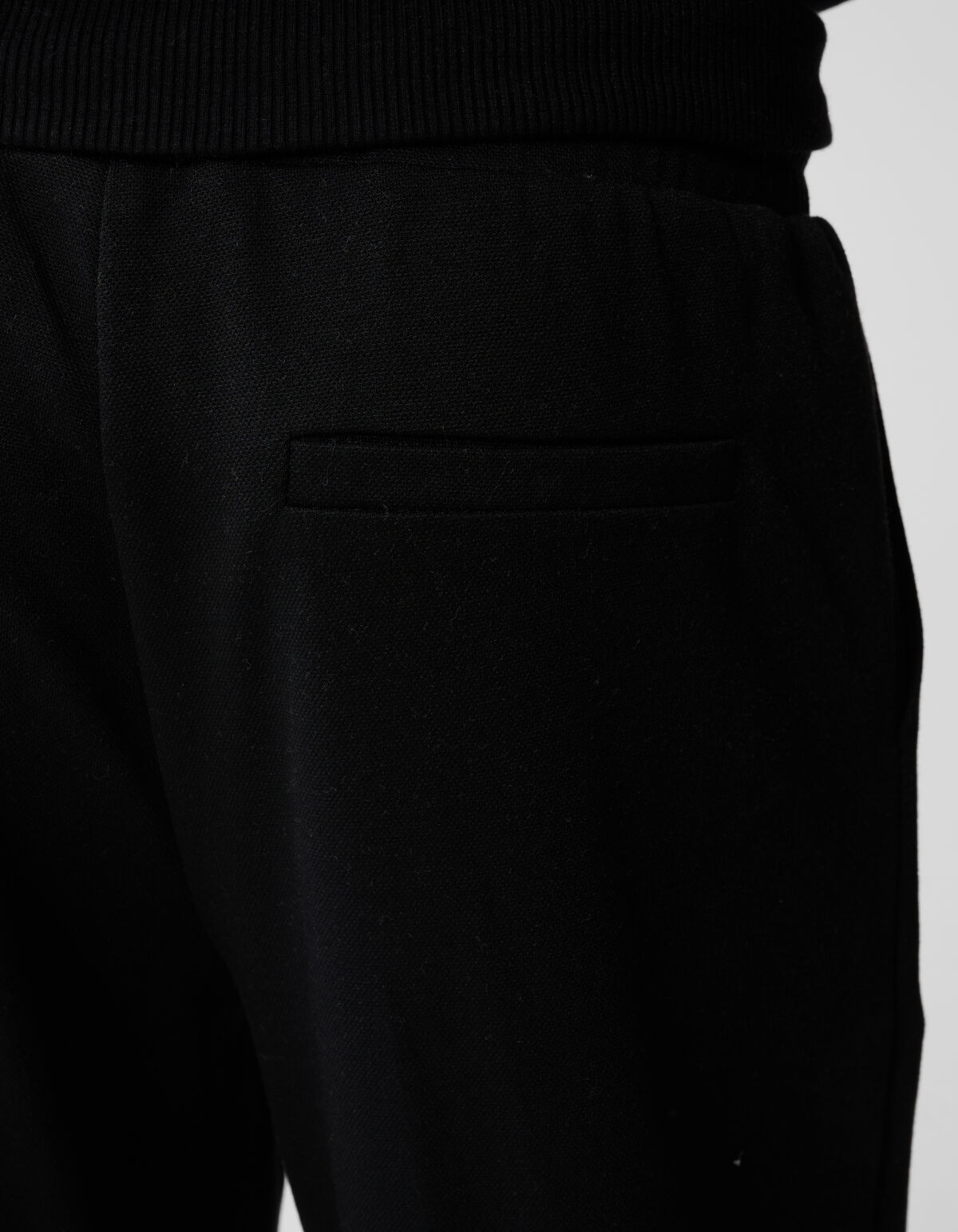 Fancy Wide Leg Hose Schwarz SHOEBY BOYS