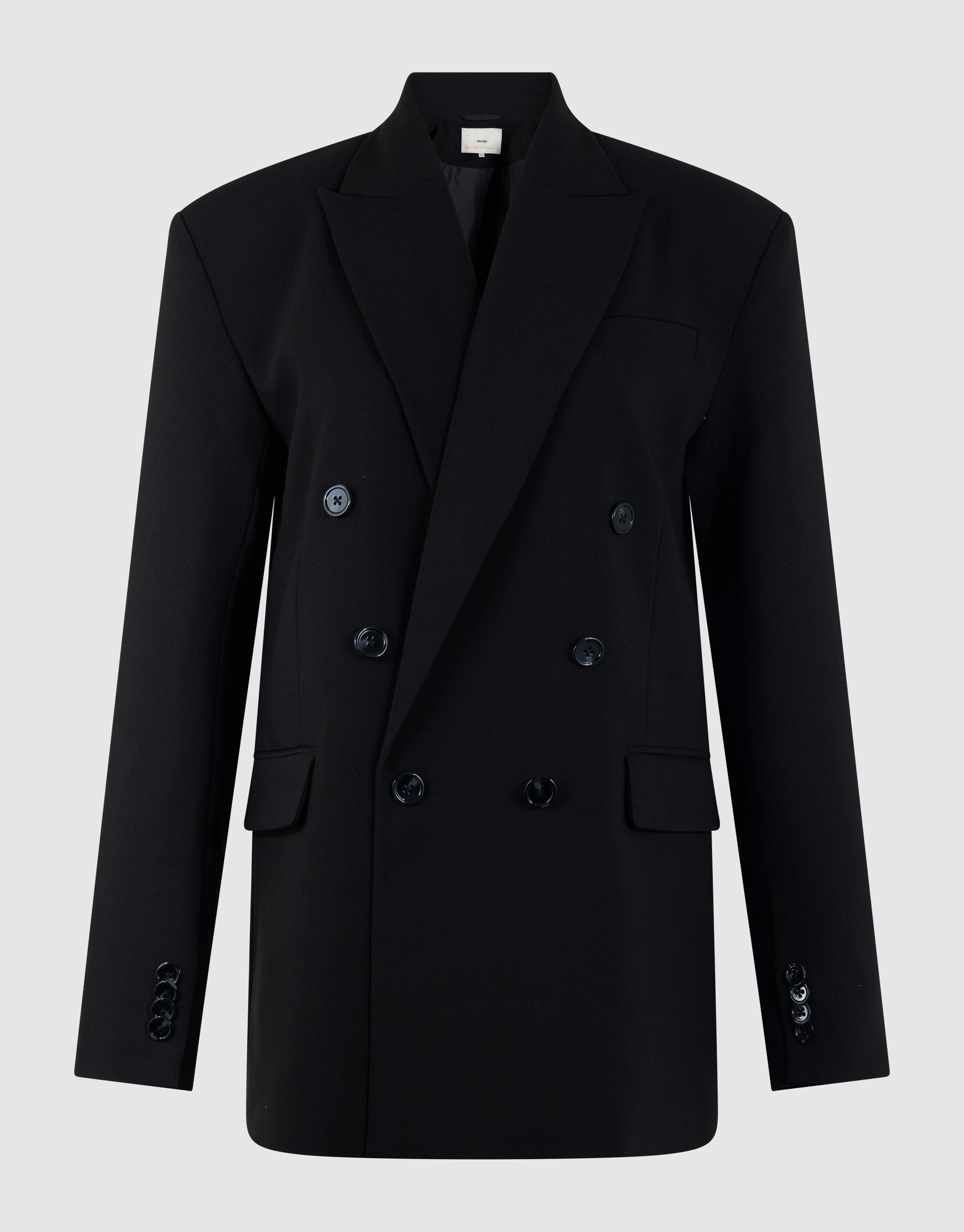 Big Shoulder Blazer Schwarz von Lonneke SHOEBY WOMEN