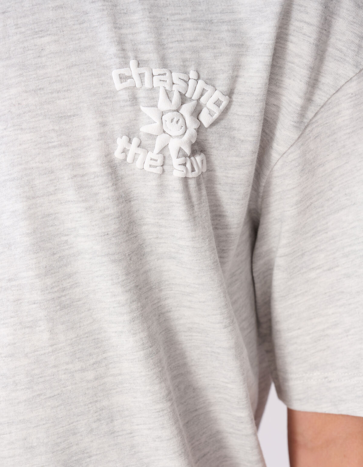 Chasing Artwork T-Shirt Hellgrau SHOEBY BOYS