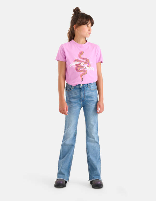 Flared Fit Jeans Mediumstone SHOEBY GIRLS