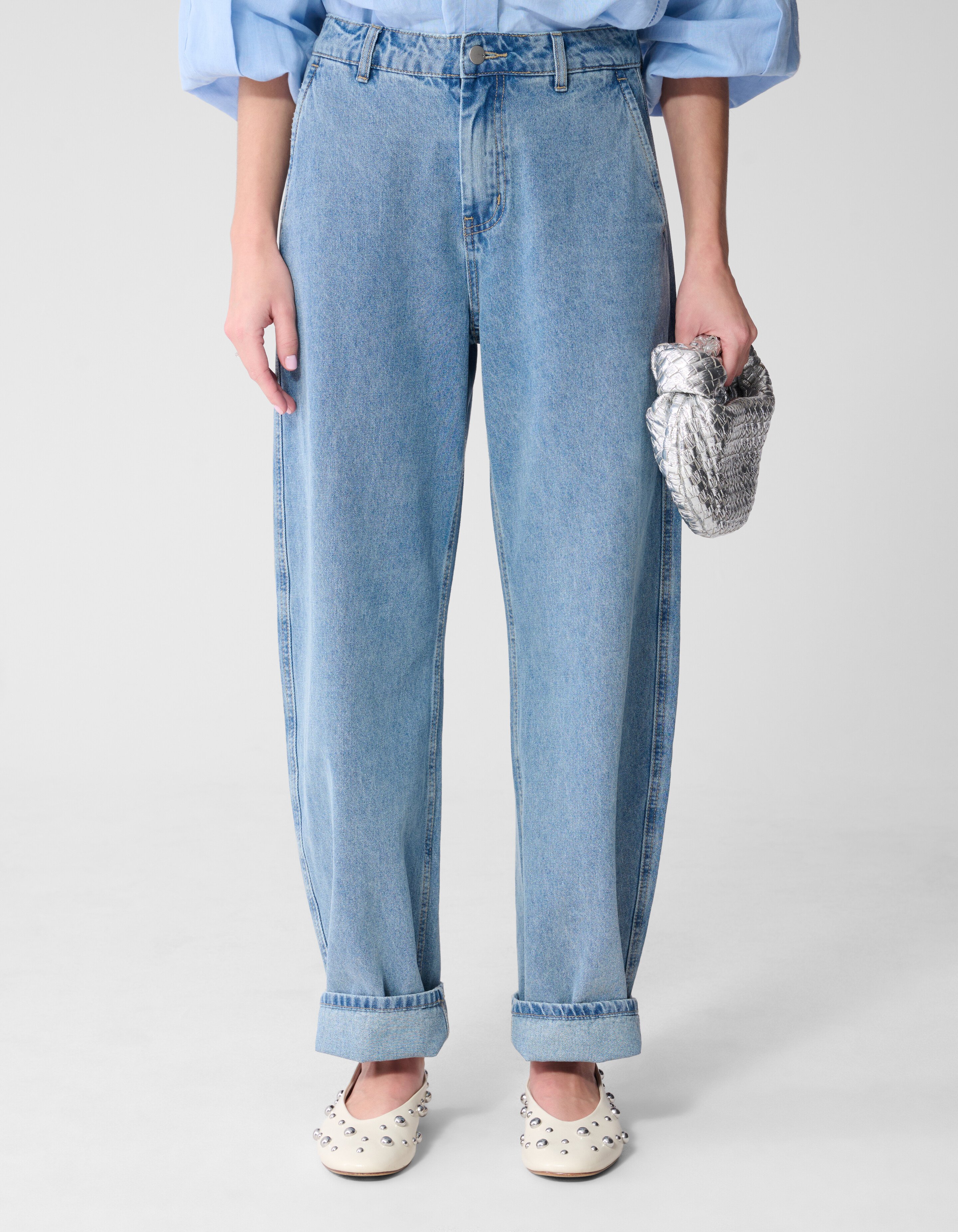 Barrel Fit Jeans Gebleicht von Mieke SHOEBY WOMEN