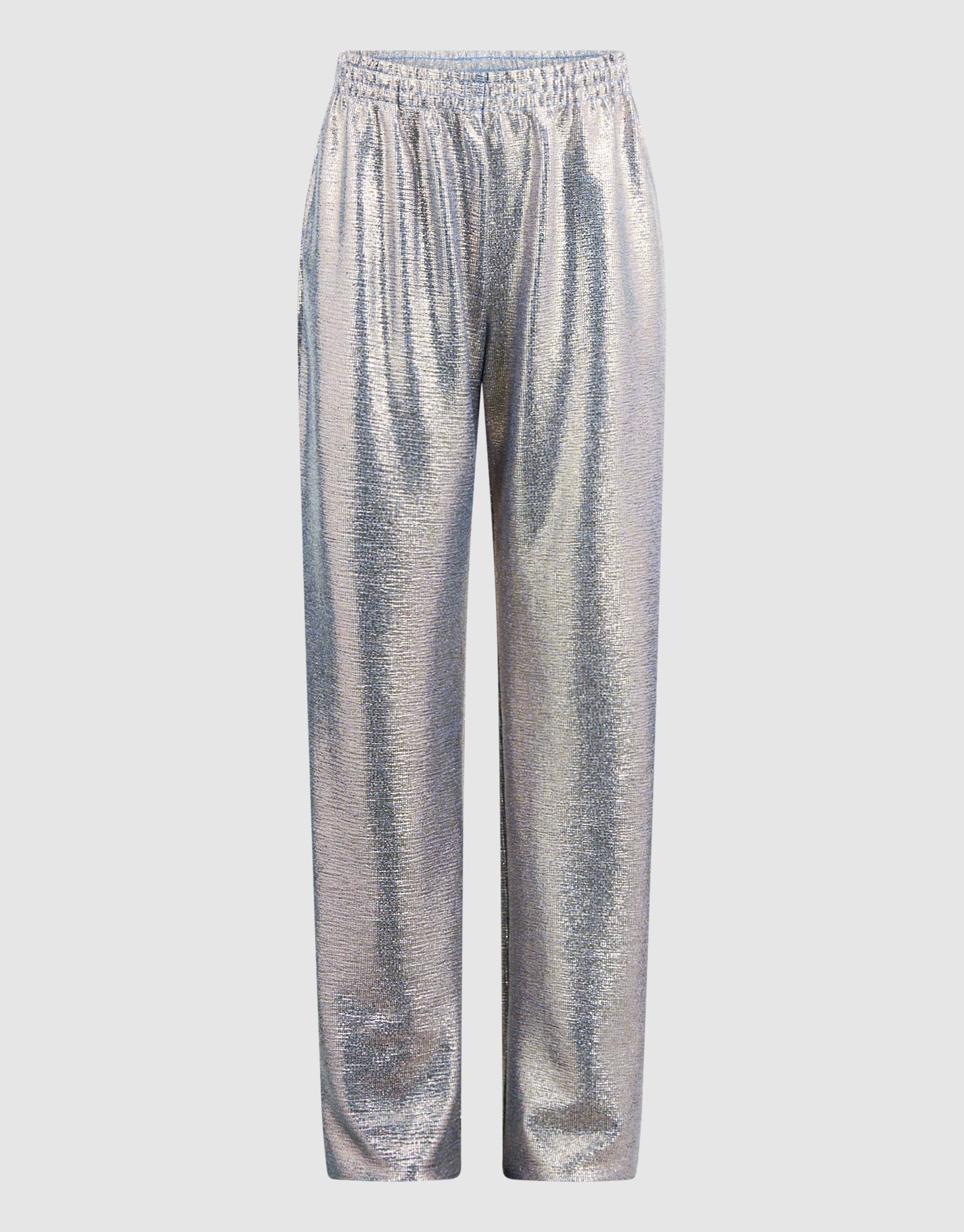 Metallic-Hose mit weitem Bein Blau SHOEBY GIRLS