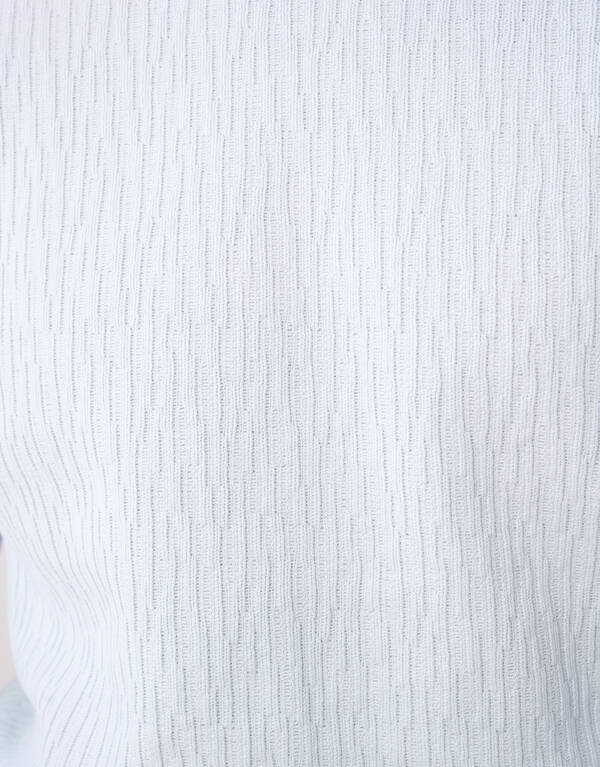 Strukturpullover Hellblau SHOEBY MEN