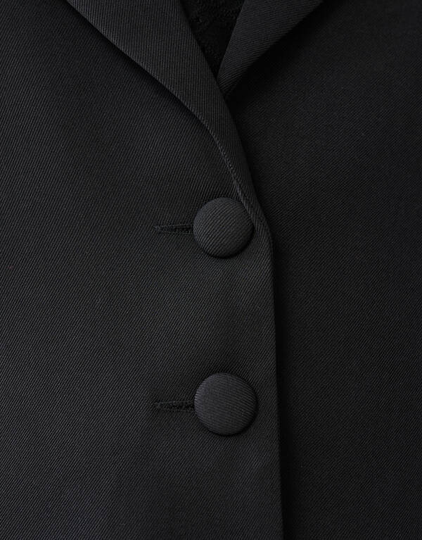 Cropped Blazer Schwarz SHOEBY GIRLS