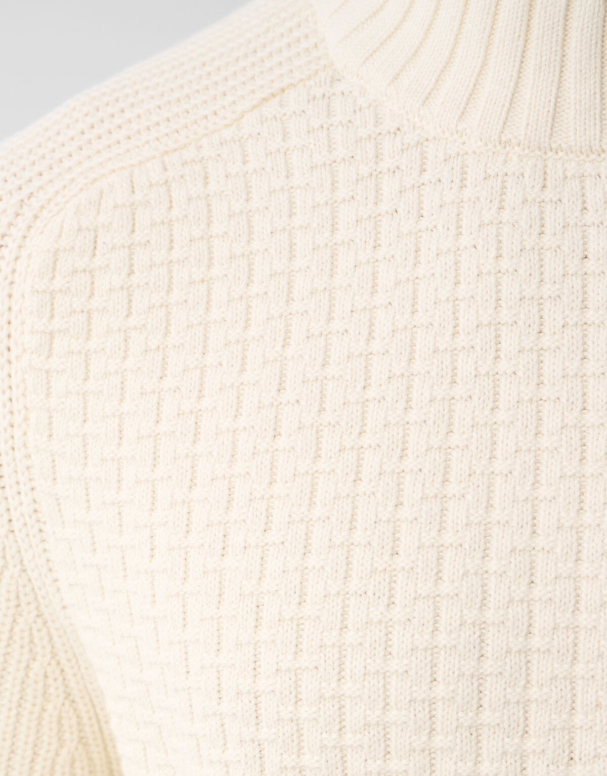 Struktur-Strickpullover Off White SHOEBY MEN