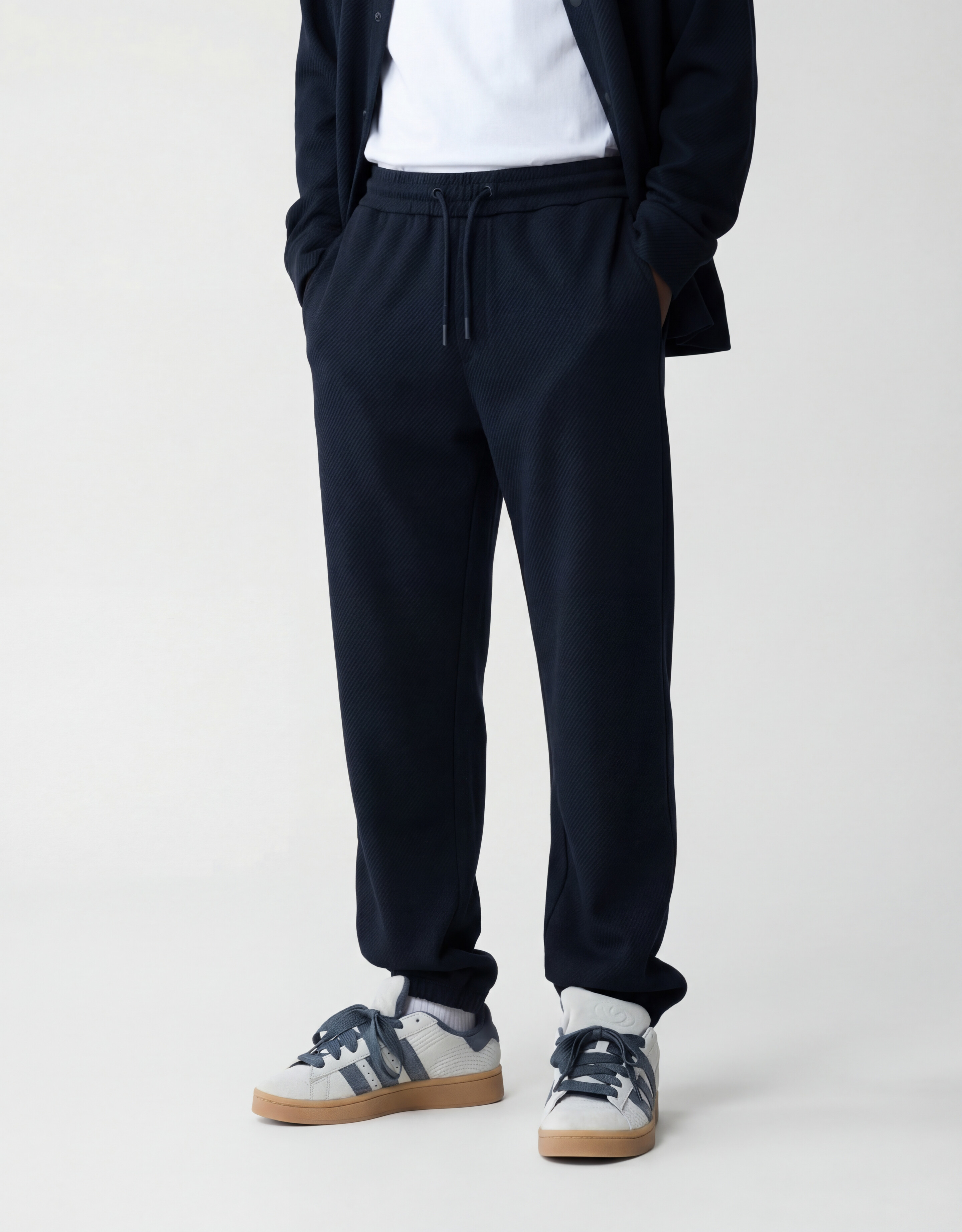 Struktur Hose Dunkelgrau SHOEBY BOYS