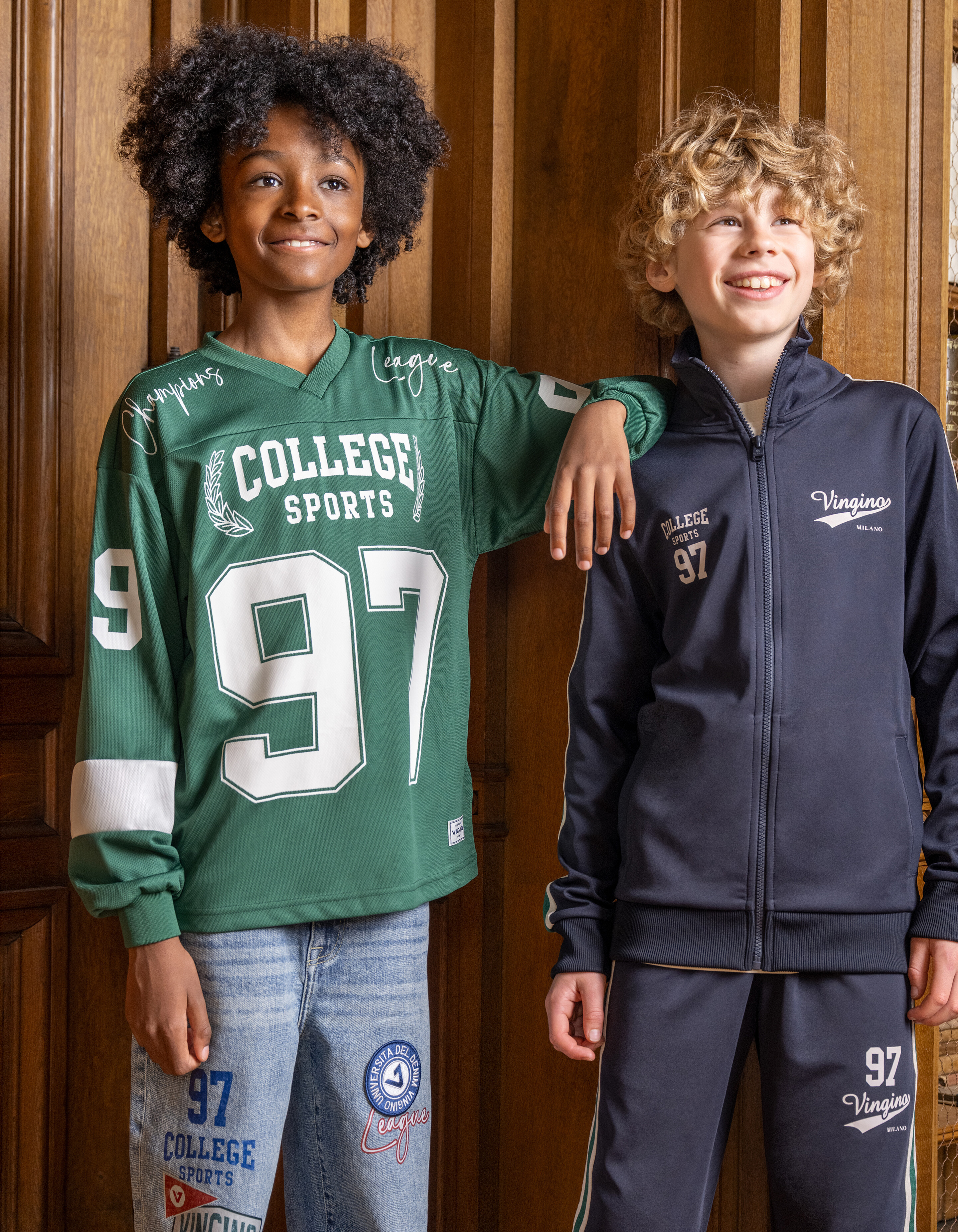 Colegio Vest Donkerblauw Shoeby X Vingino SHOEBY BOYS