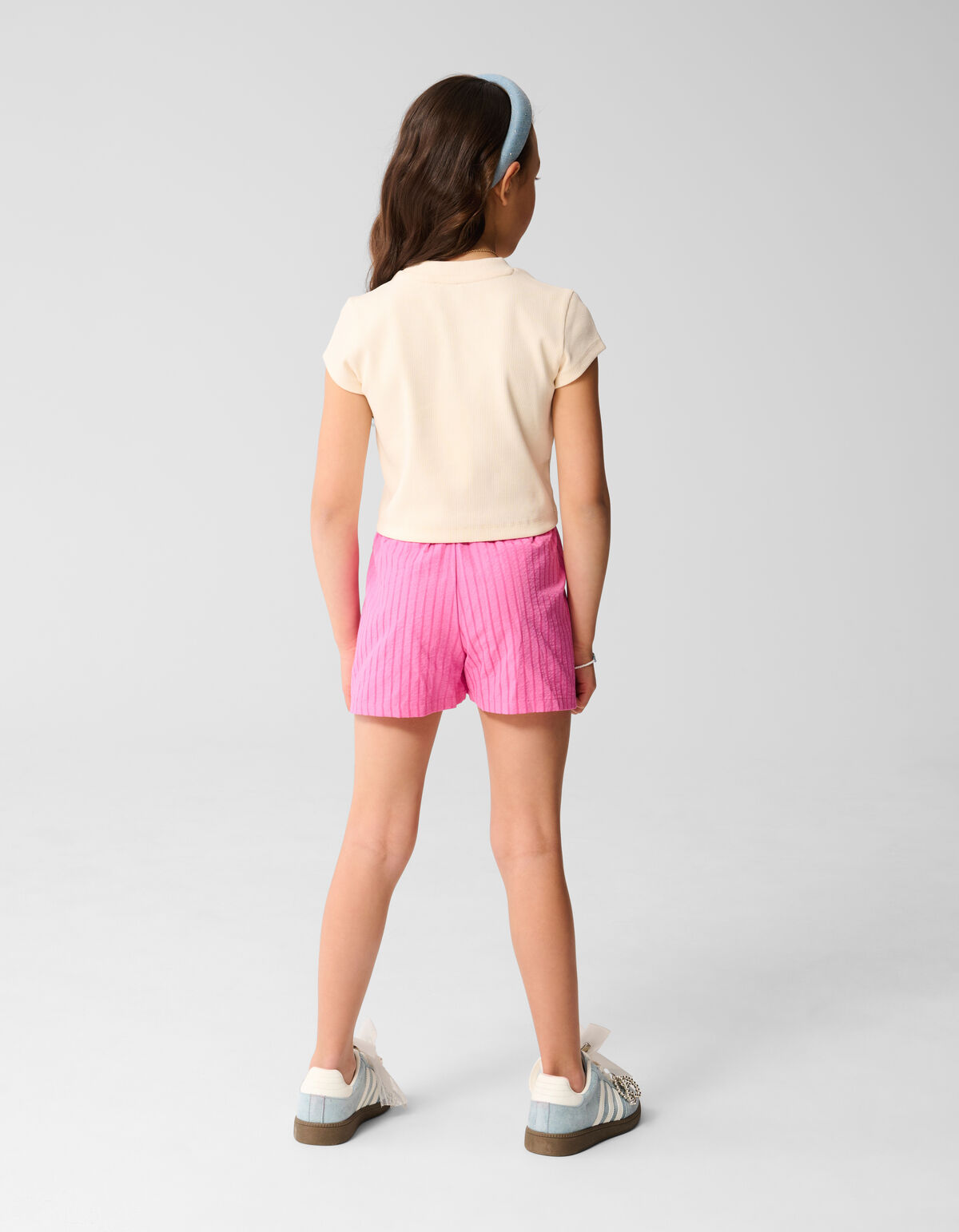L'amour Crop Top Off White SHOEBY GIRLS