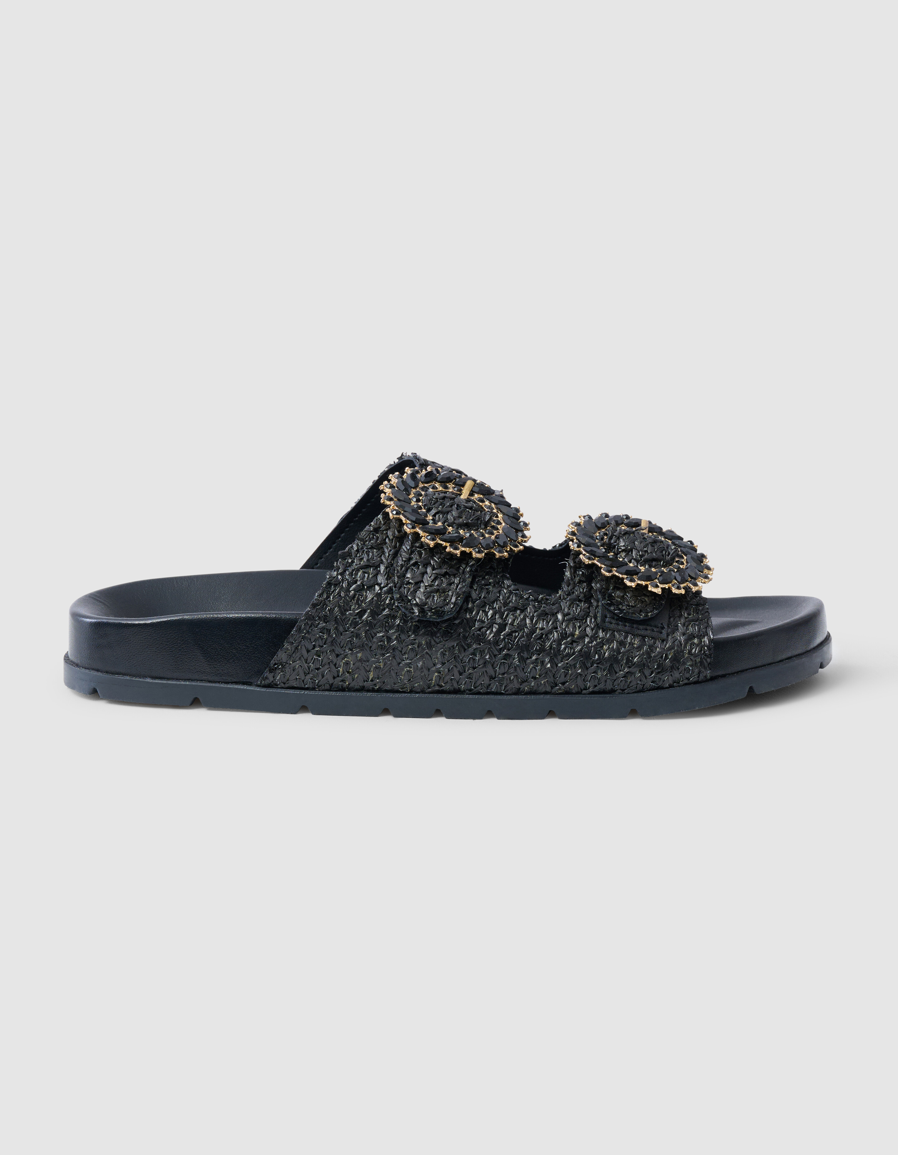 Schnallen-Sandalen Schwarz SHOEBY SHOES