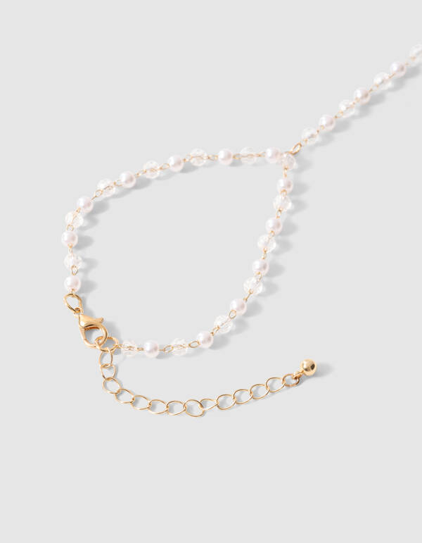 Parel Hand Chain Goud SHOEBY ACCESSOIRES