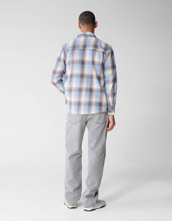 Relaxed Fit Jeans Hellgrau L32 SHOEBY MEN