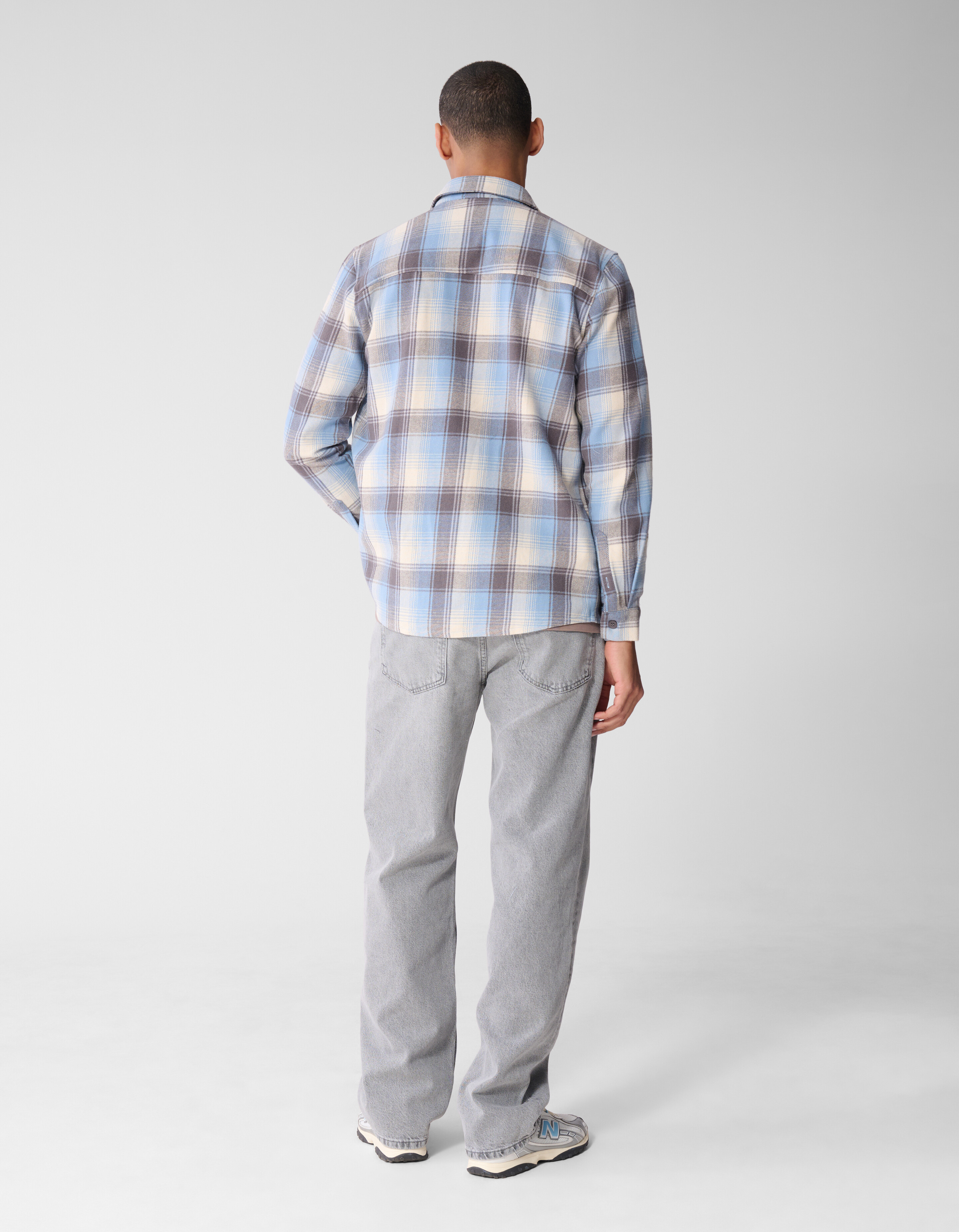 Relaxed Fit Jeans Hellgrau L32 SHOEBY MEN