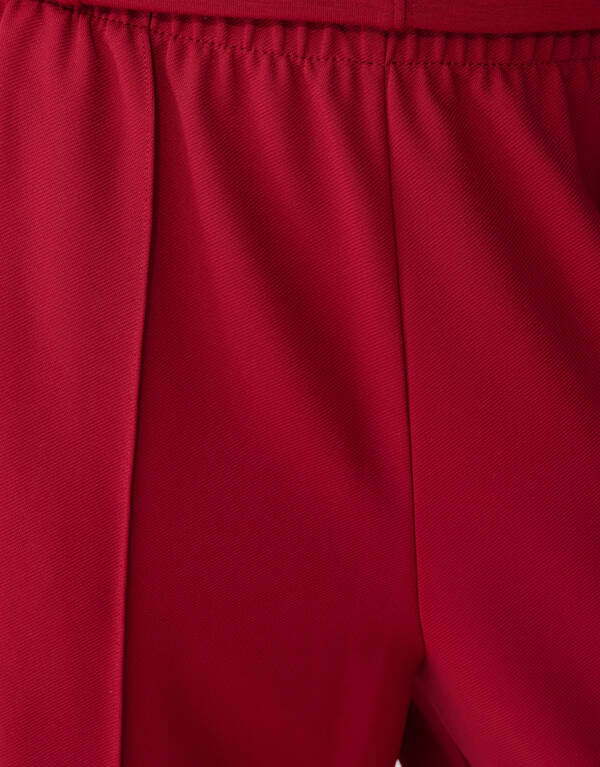 Basic Wide Leg Hose Dunkelrot SHOEBY WOMEN