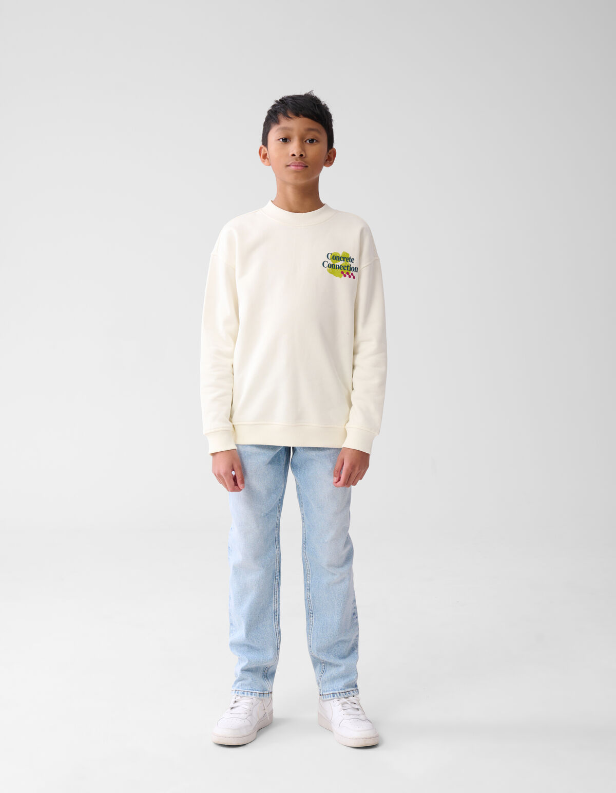 Artwork Pullover Off White SHOEBY BOYS