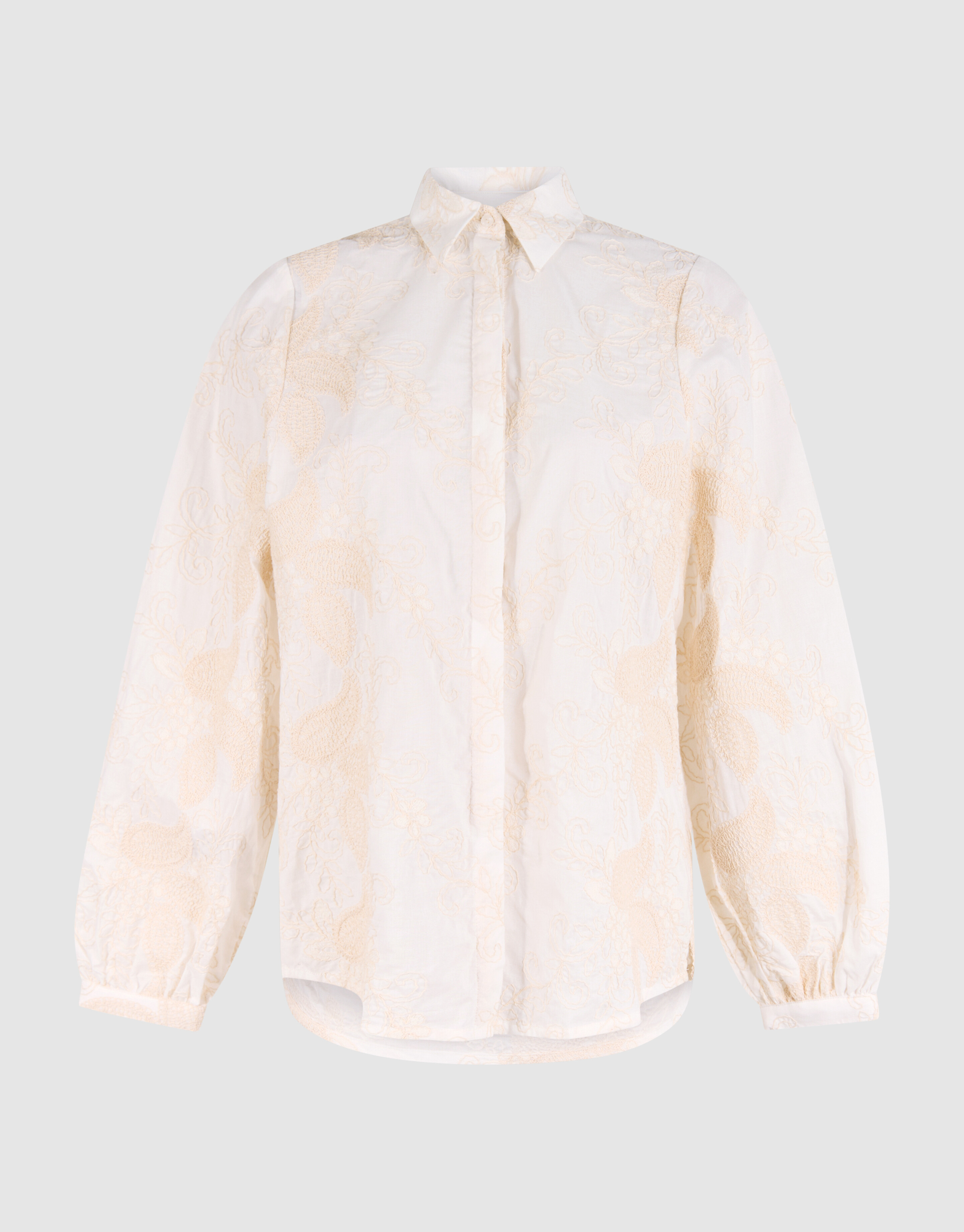 Stickerei Bluse Off White By Mieke SHOEBY WOMEN