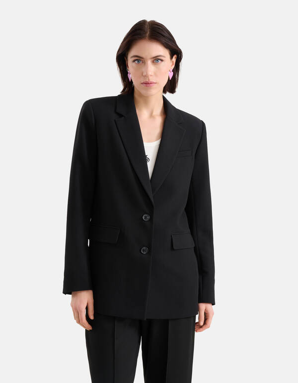 Basic Blazer Schwarz SHOEBY WOMEN