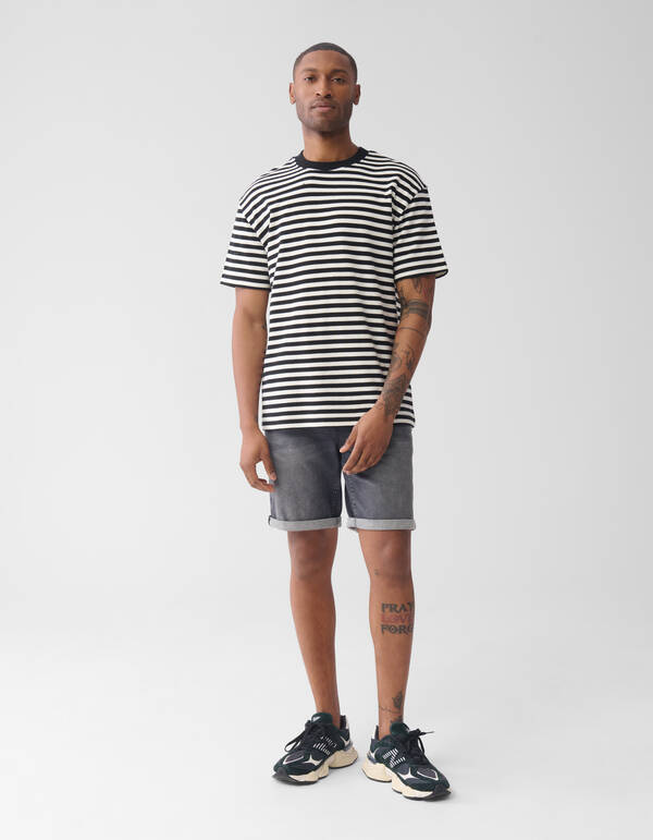 Gestreiftes T-shirt Off White SHOEBY MEN