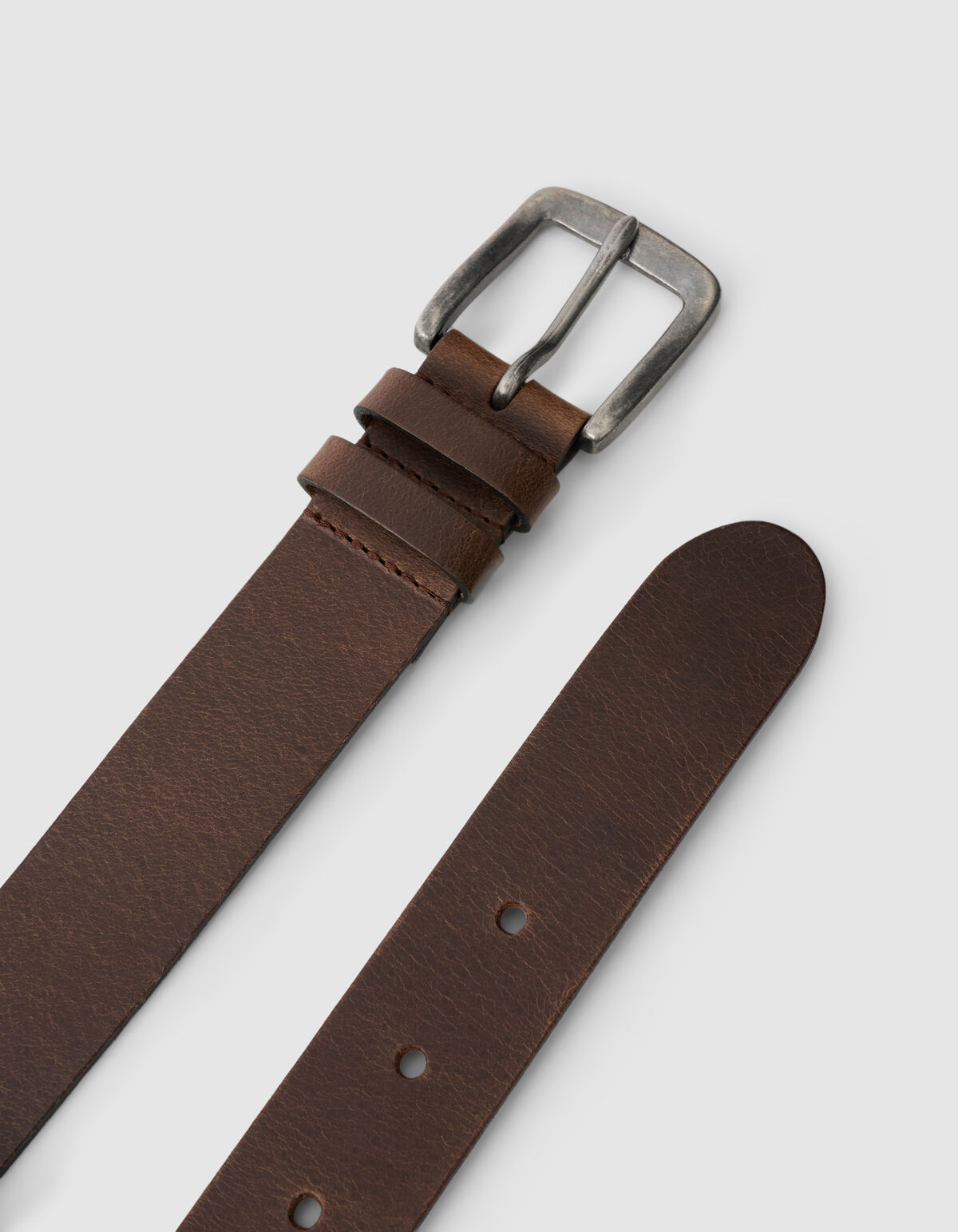 Lederg&uuml;rtel, dunkelbraun SHOEBY ACCESSOIRES