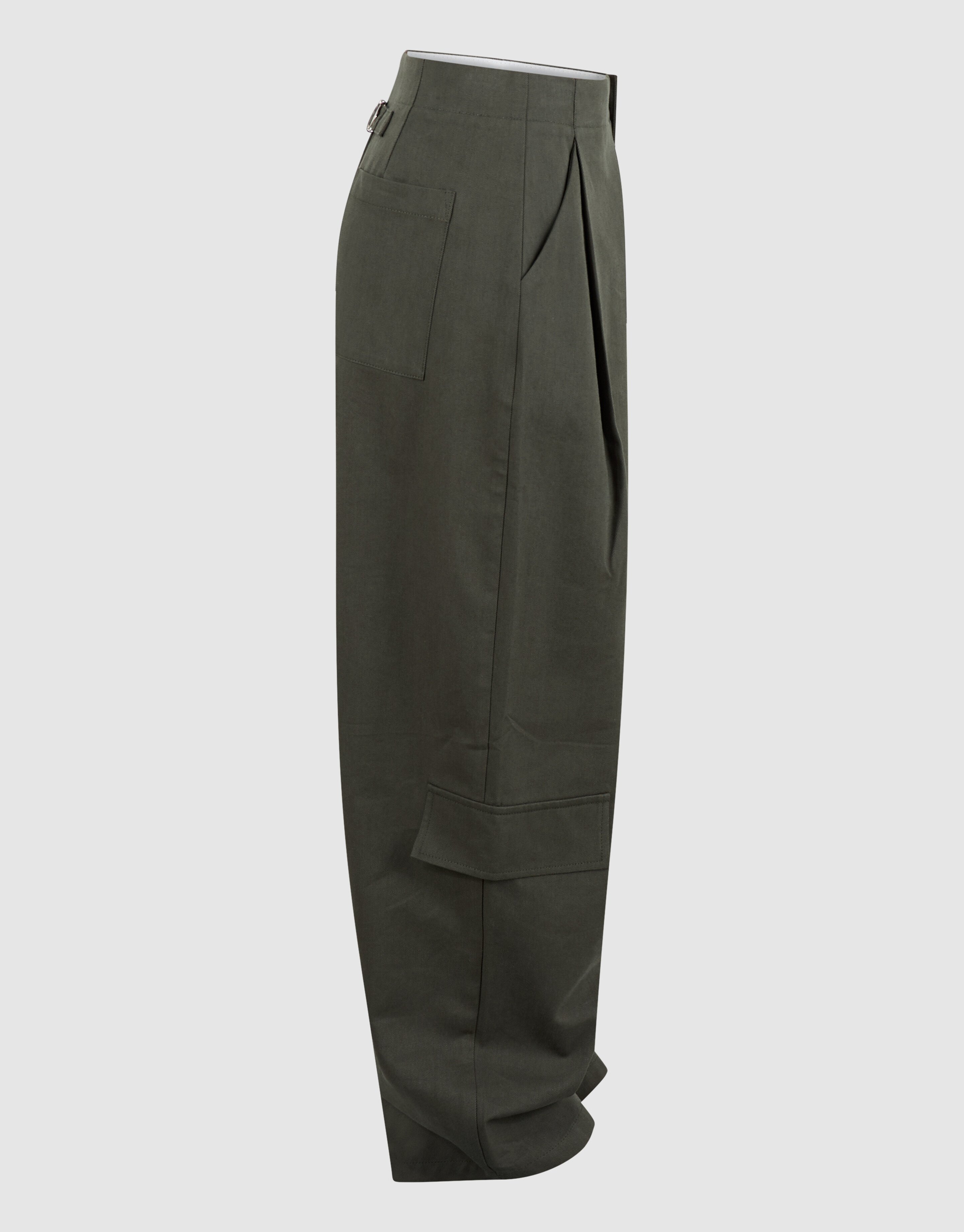 Cargo Barrel Fit Hose Dunkelgr&uuml;n SHOEBY GIRLS