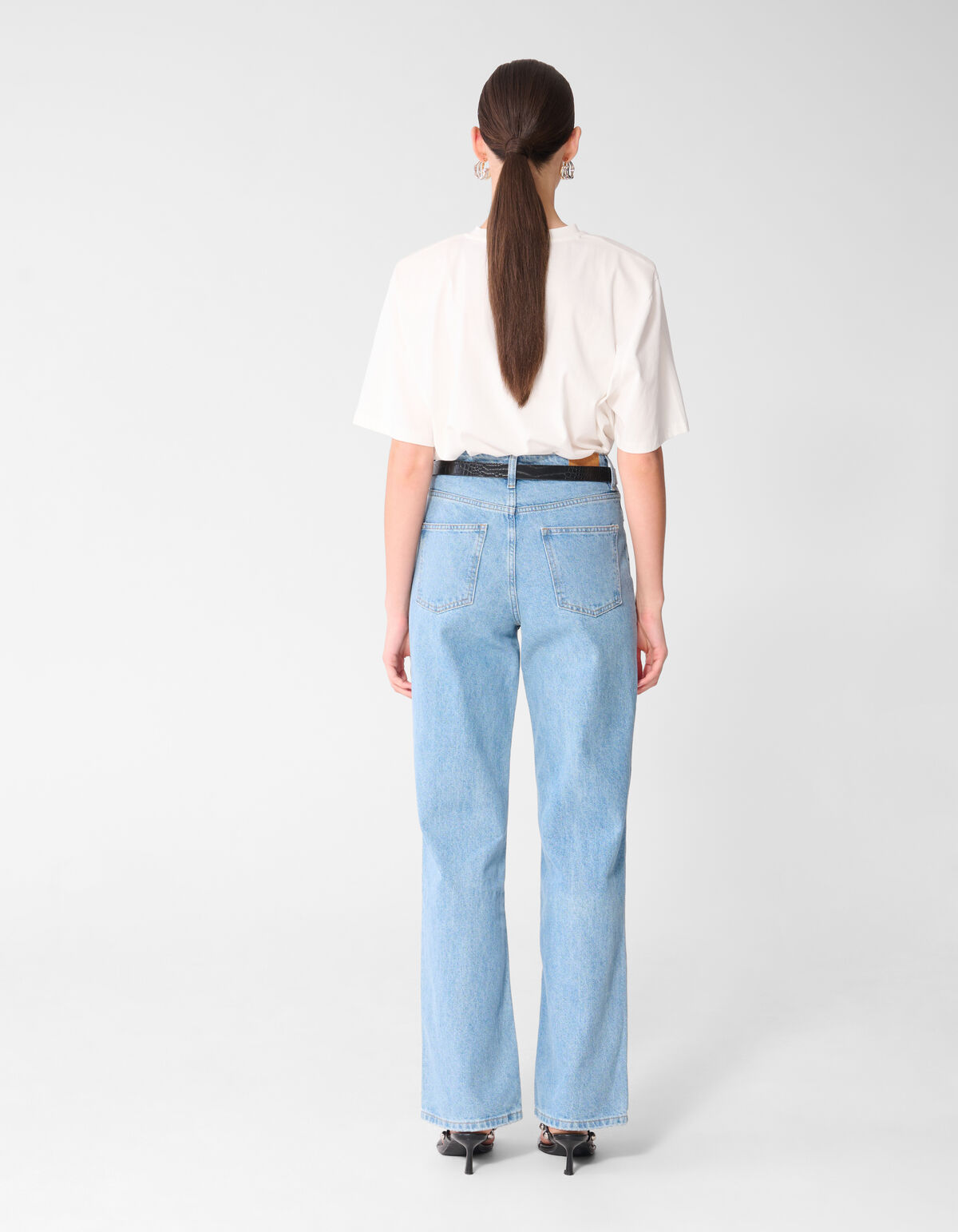 Jeans mit weitem Bein Mediumstone SHOEBY WOMEN