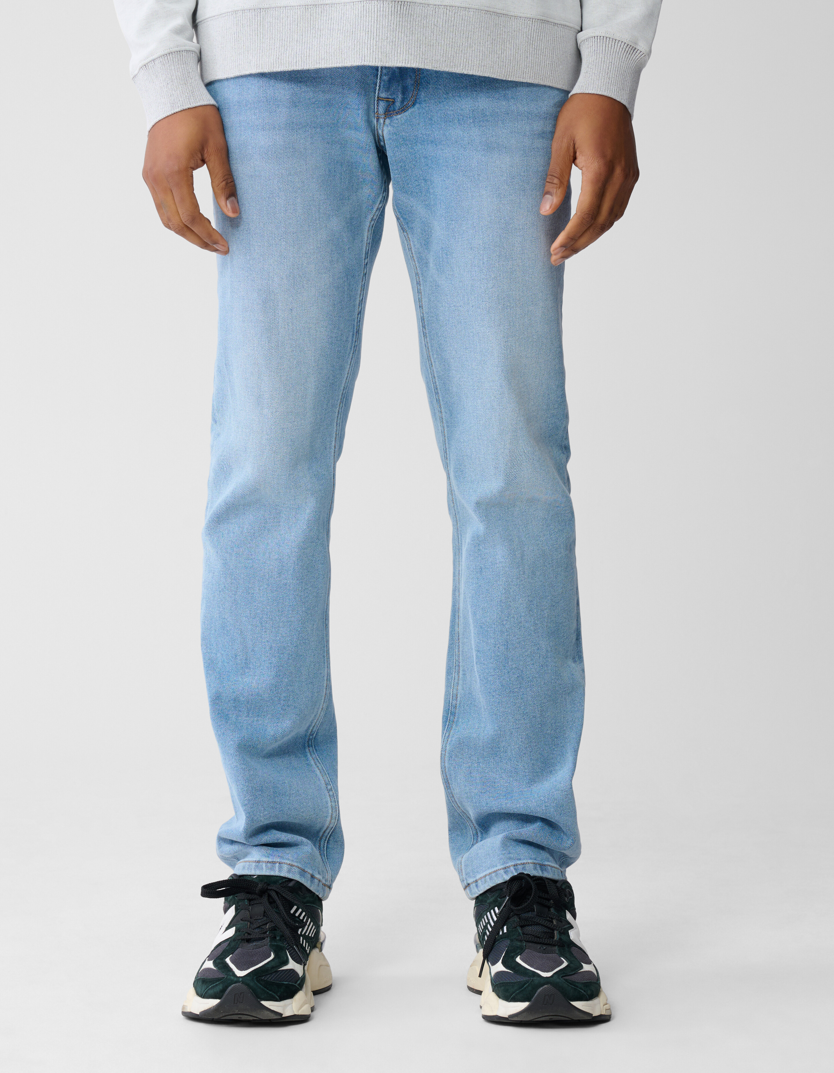 Straight Fit Jeans Hellblau L34 SHOEBY MEN