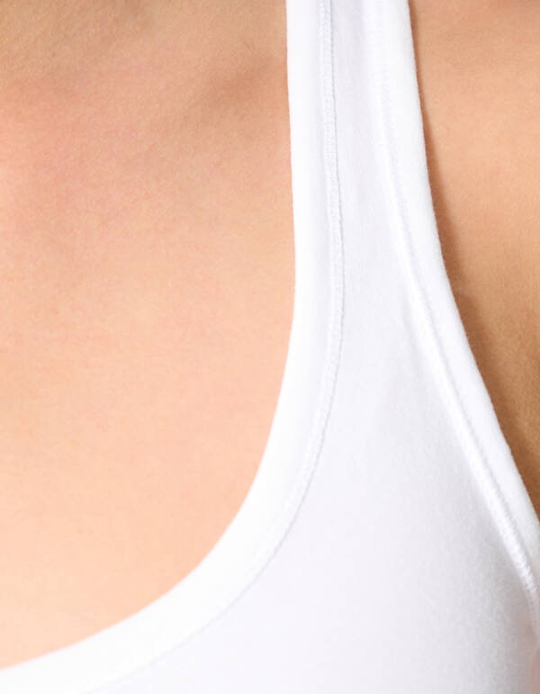 Basic Top Wei&szlig; Eksept