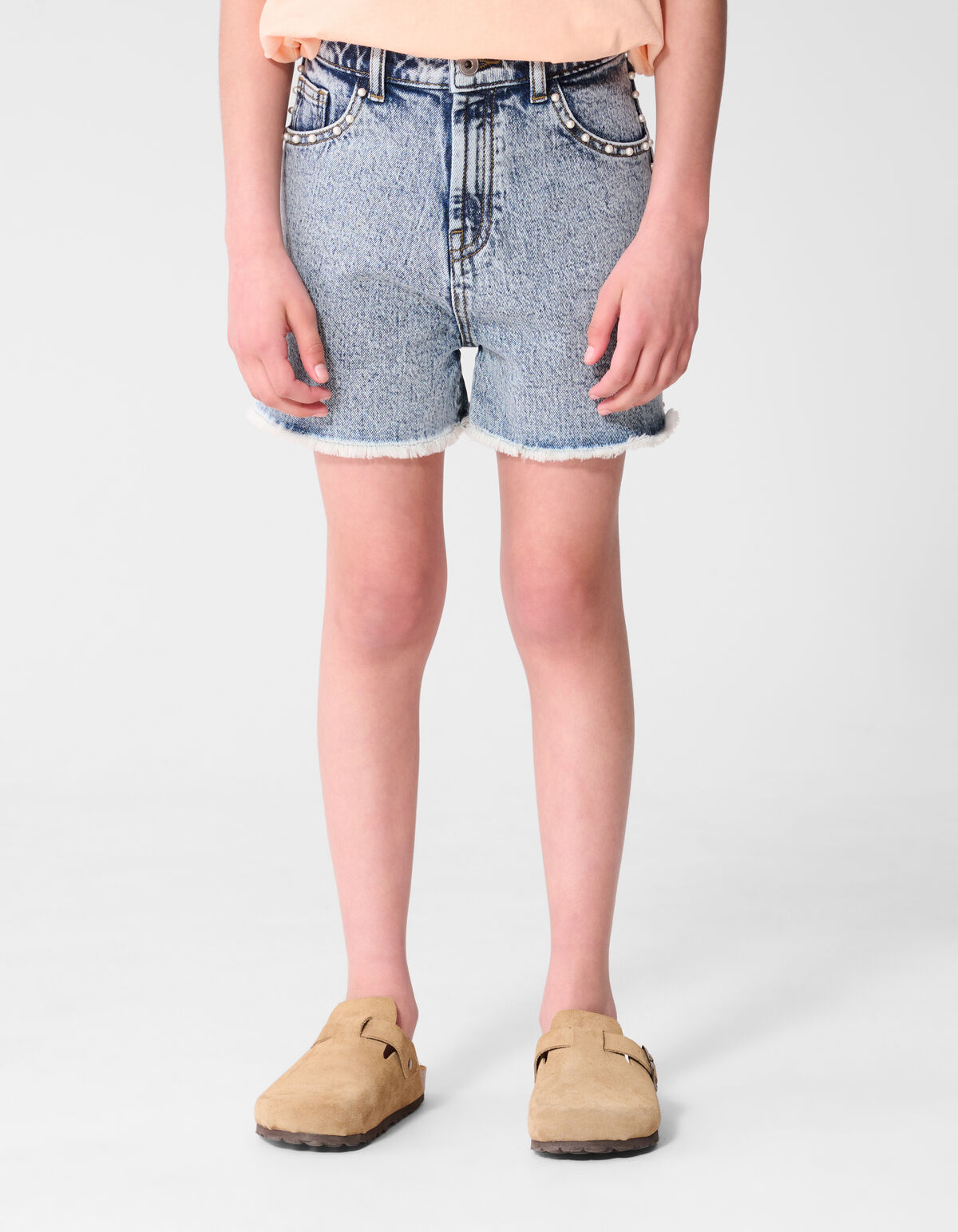 Perlen Short Gebleicht SHOEBY GIRLS