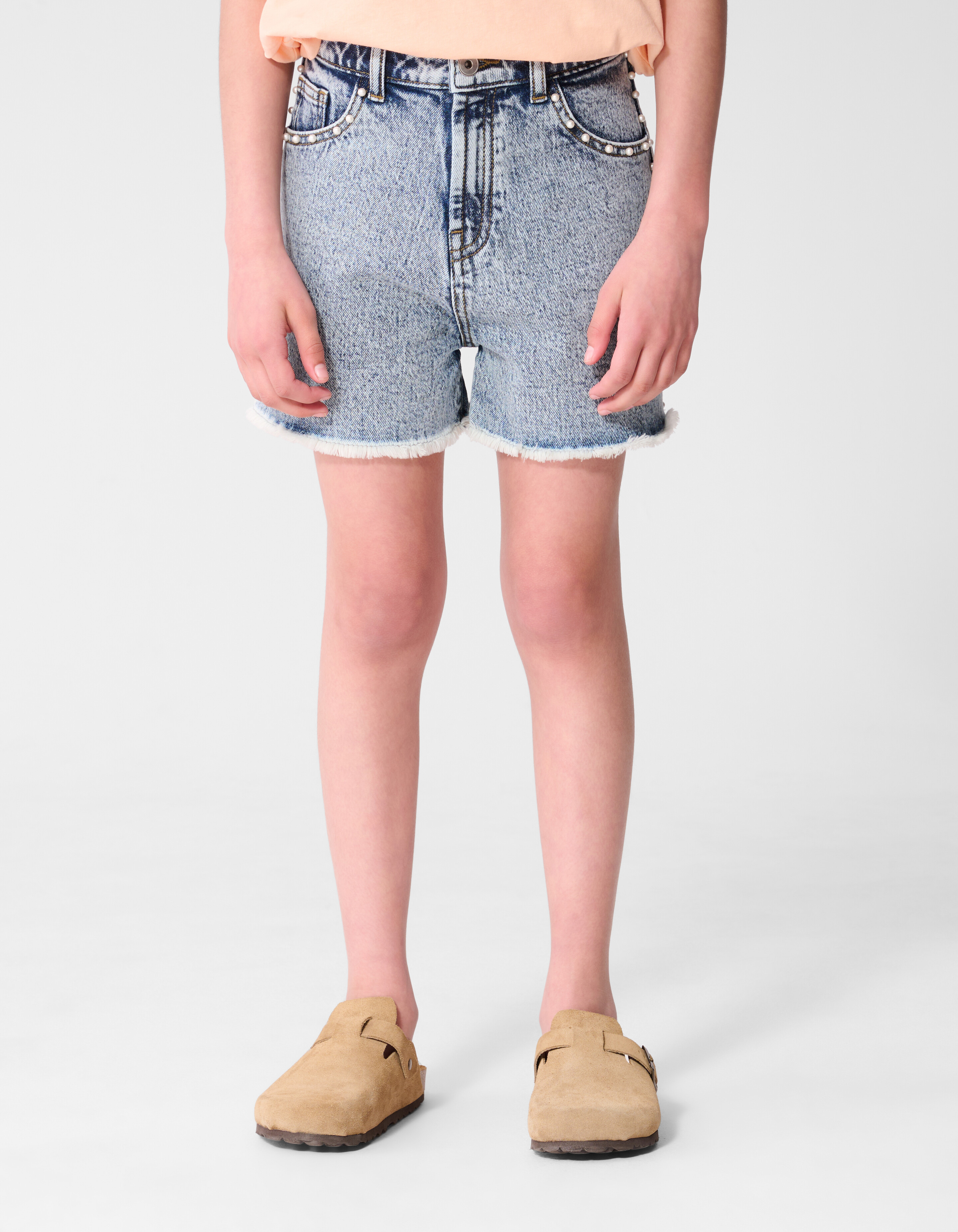Perlen Short Gebleicht SHOEBY GIRLS