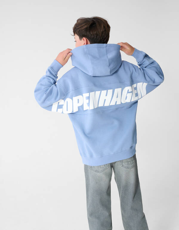 Kopenhagen-Hoodie Blau SHOEBY BOYS