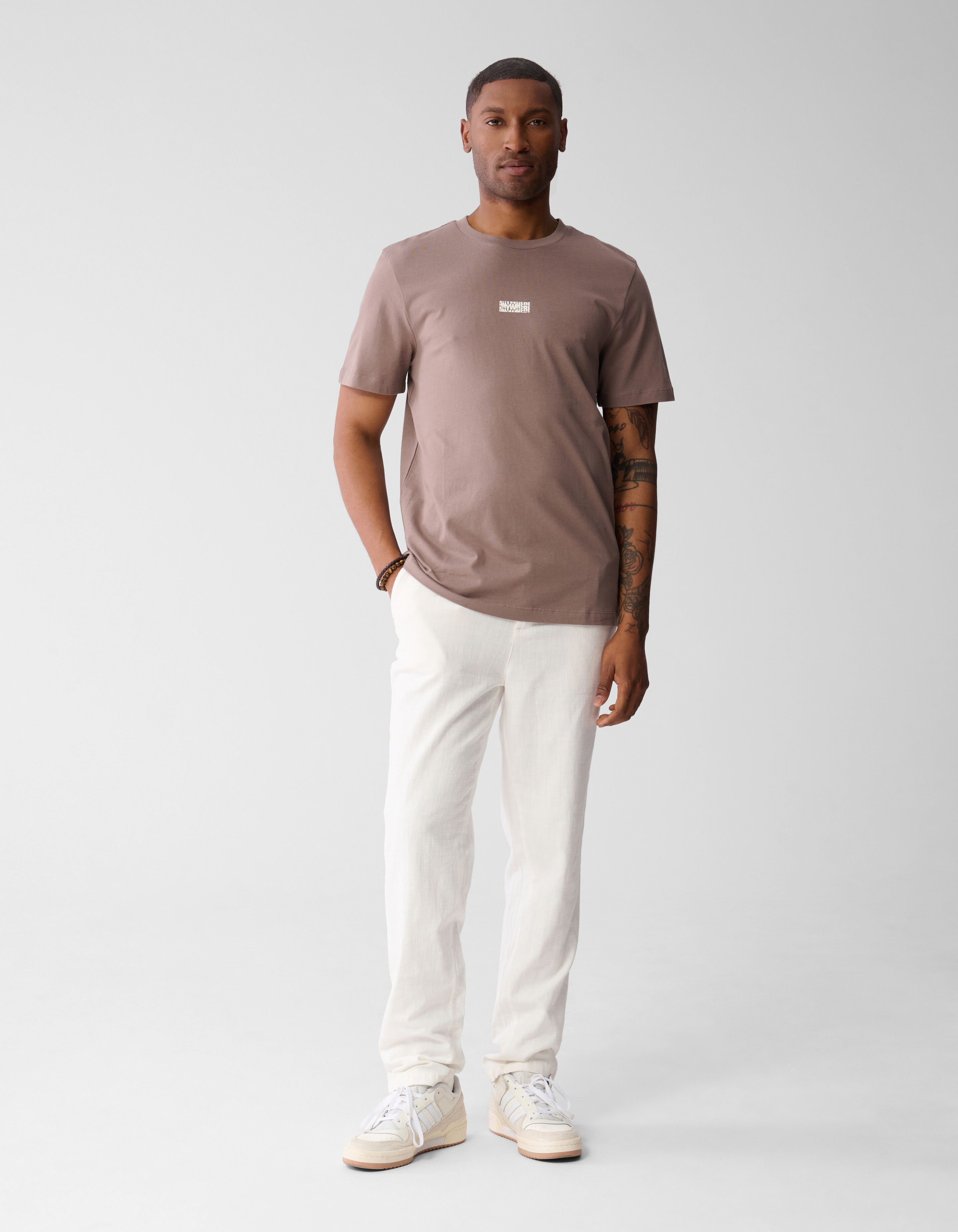 Anywhere Artwork T-shirt Hellbraun SHOEBY MEN