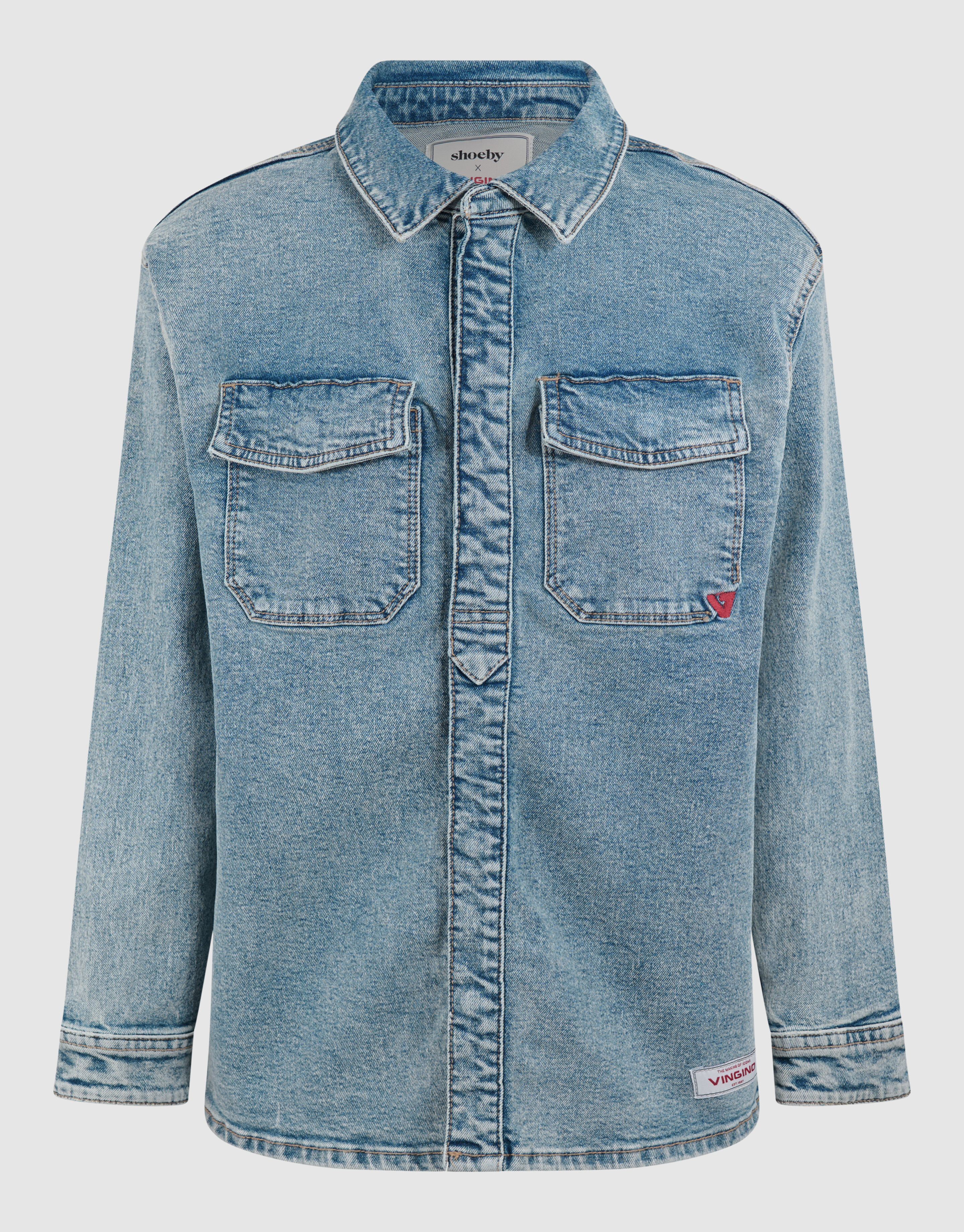 Denim Overshirt Lichtblau Shoeby X Vingino SHOEBY BOYS