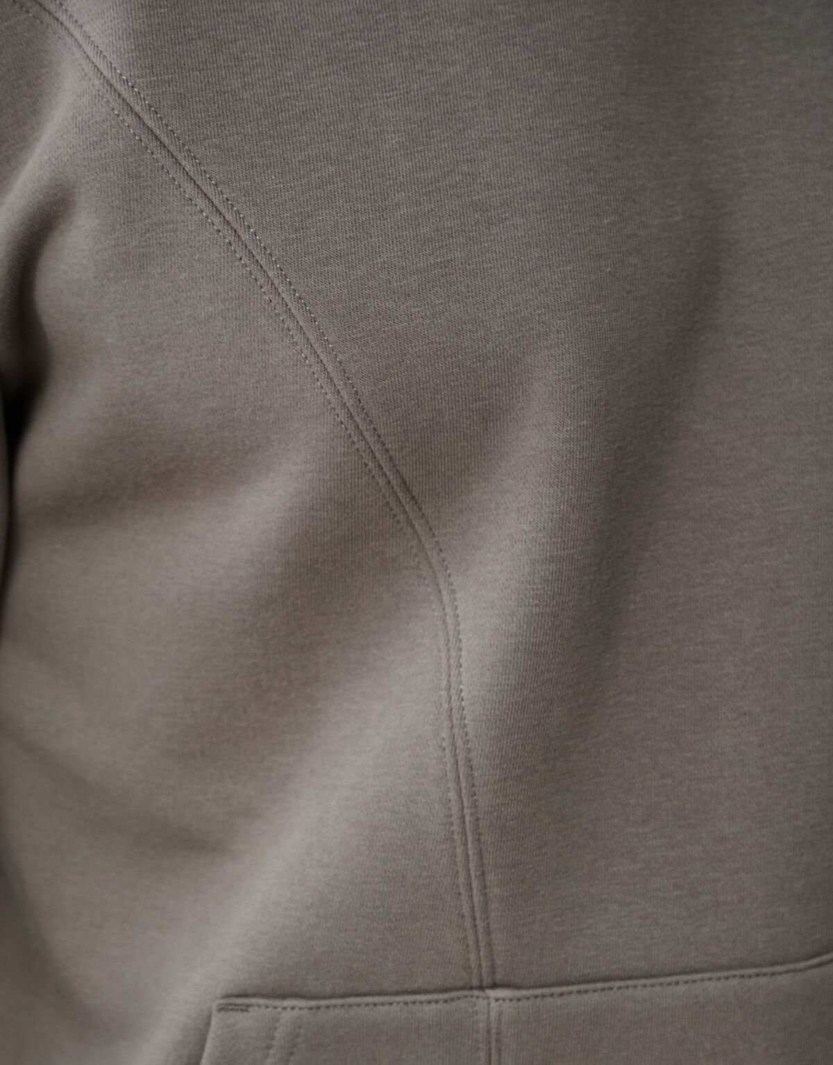 Gemischter Sweat-Hoodie Dunkelgrün SHOEBY MEN