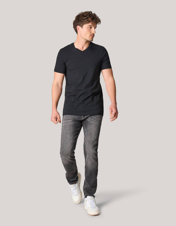 Schmale Jog-Jeans Grau L32 SHOEBY MEN