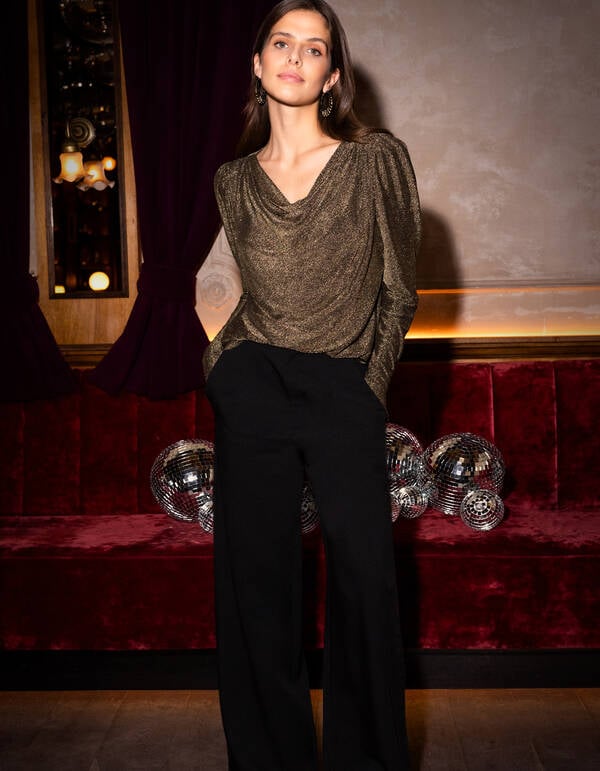 Weite Hose Schwarz SHOEBY WOMEN