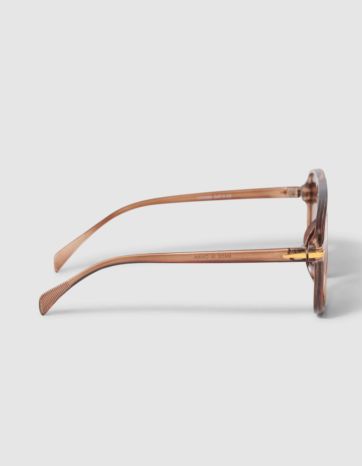 Vintage Aviator Sonnenbrille Hellbraun SHOEBY ACCESSOIRES