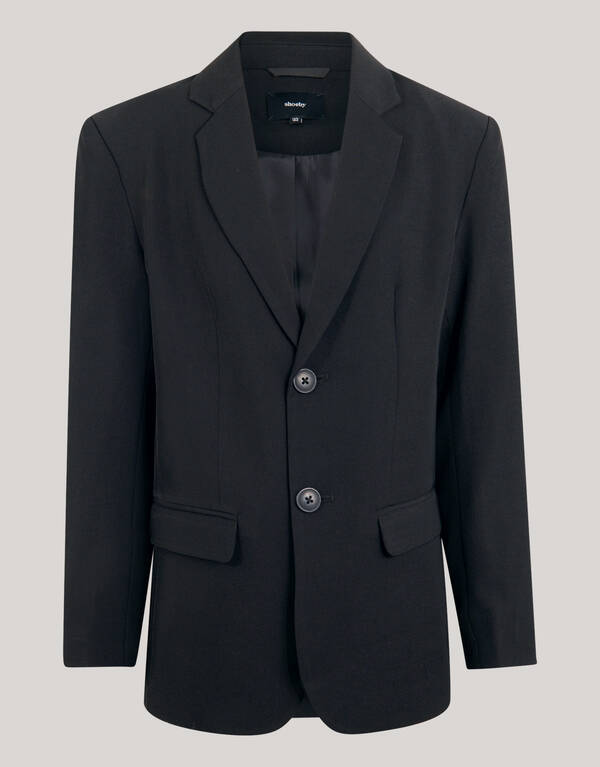 Basic Blazer Schwarz SHOEBY BOYS
