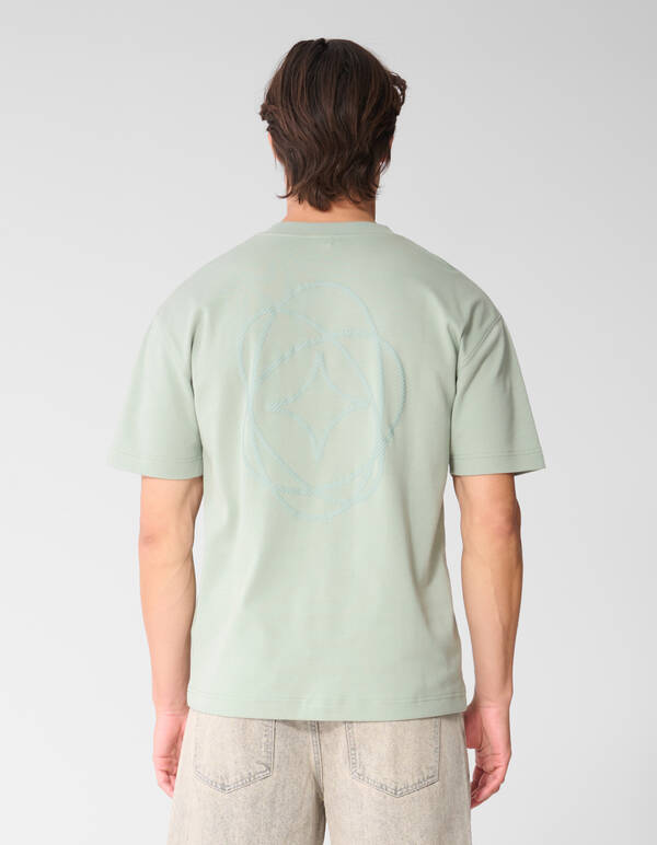 Graphic Spark T-Shirt Hellgr&uuml;n SHOEBY MEN
