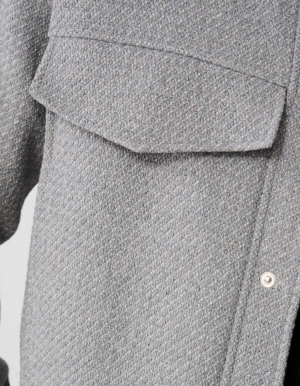 Wollmix-Jacke Grau SHOEBY MEN