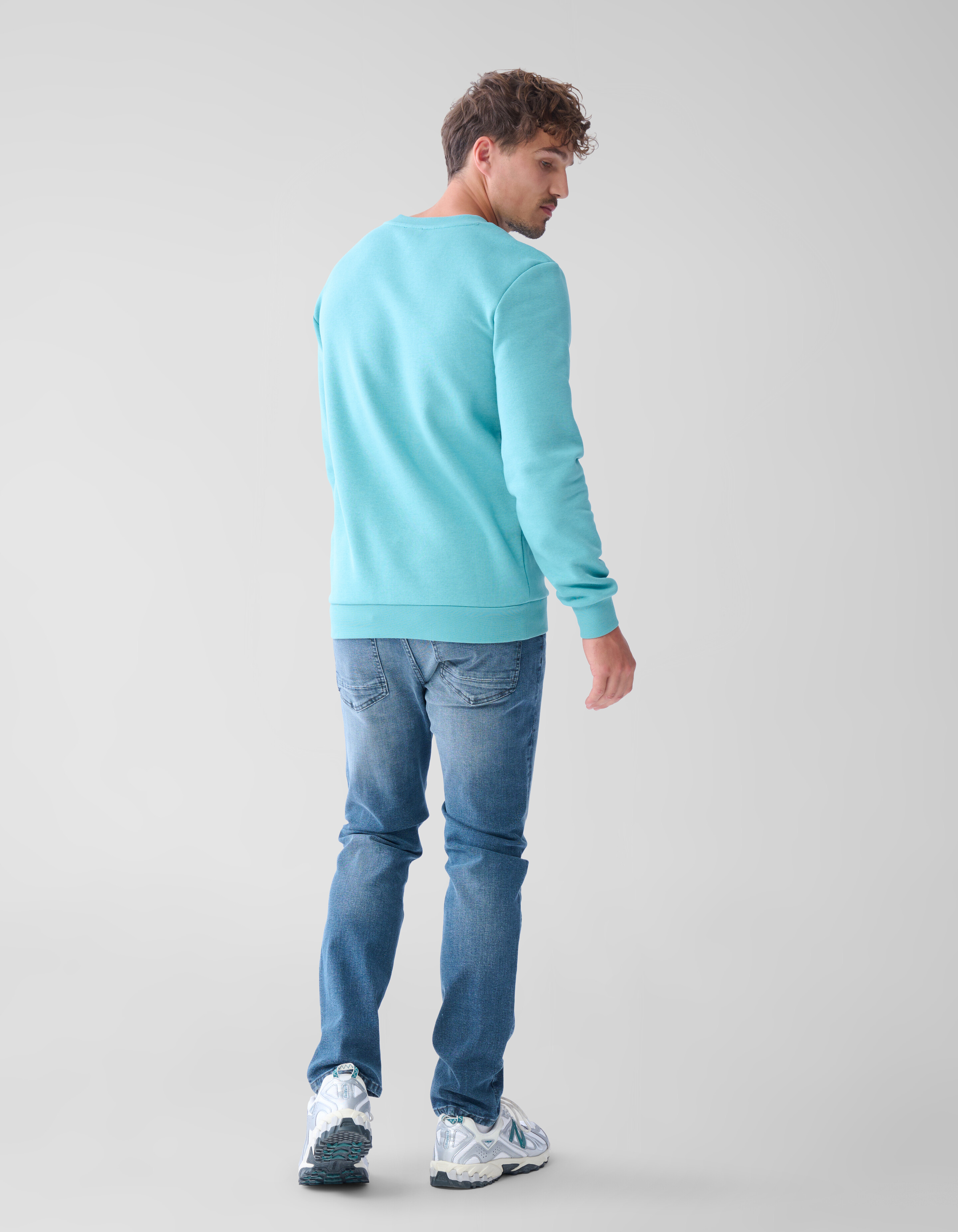 Basic Jumper Hellgrün SHOEBY MEN