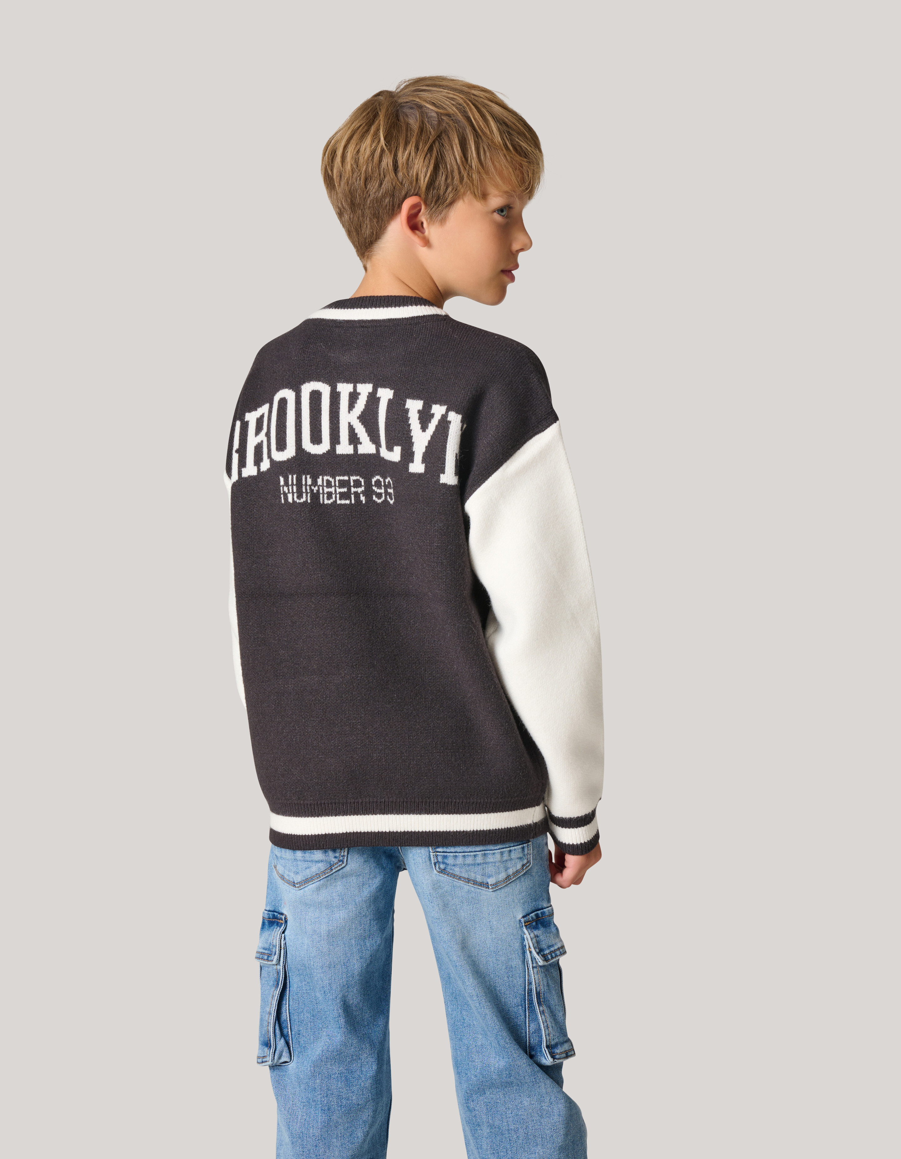 Strickpullover Schwarz SHOEBY BOYS