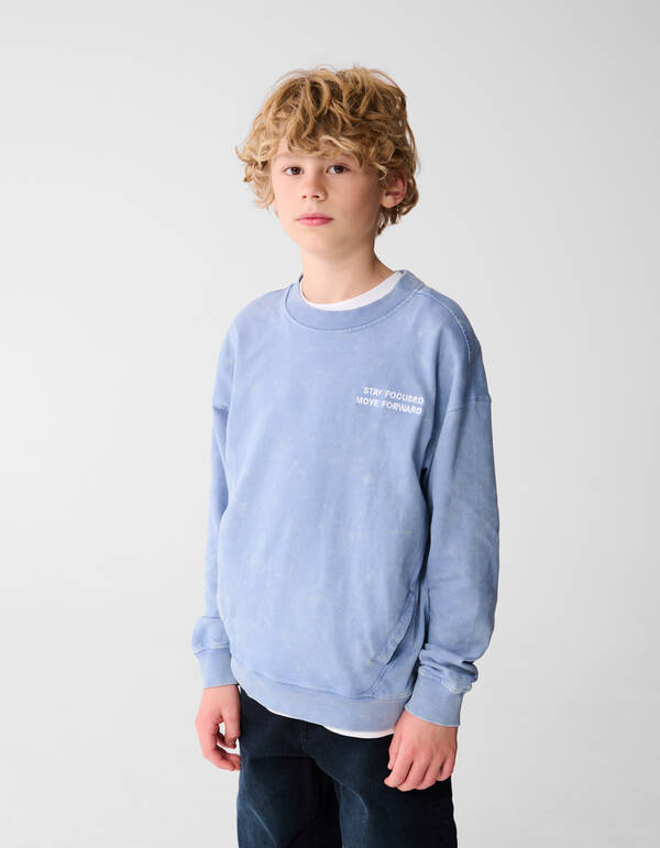 Focus Sweater Blau SHOEBY BOYS