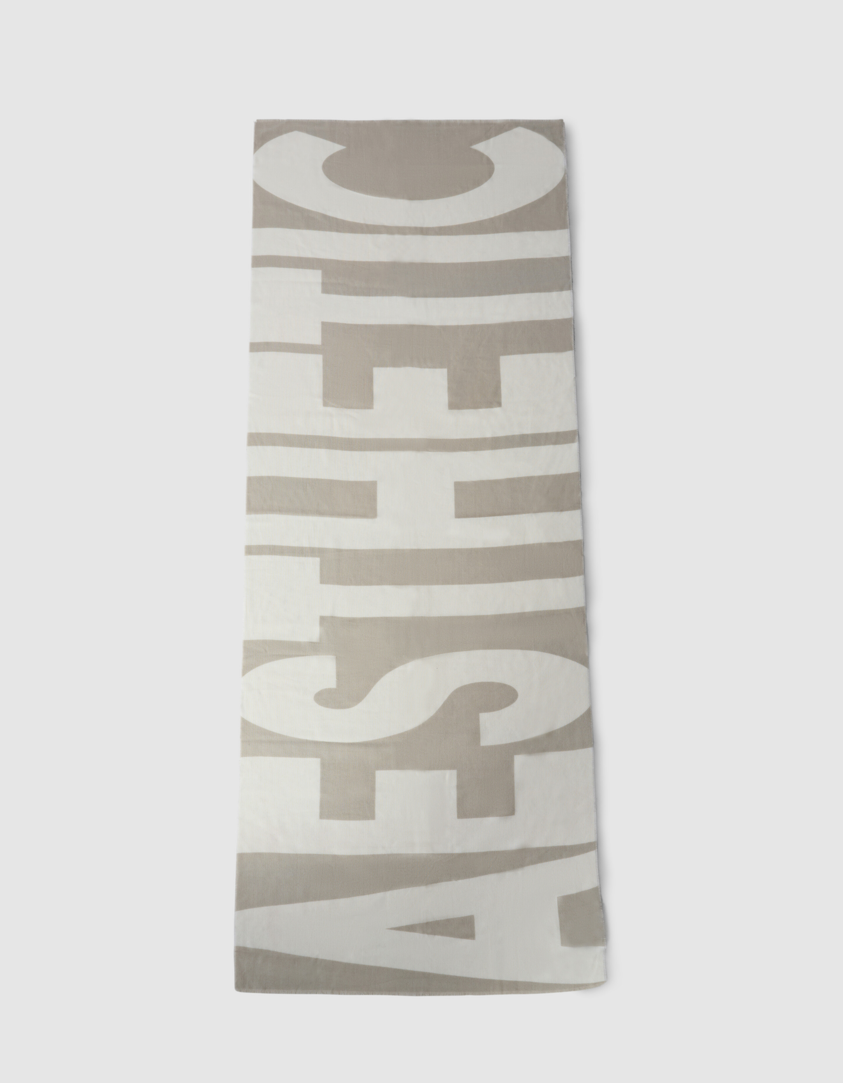 Text-Kunst Schal Gebrochen Wei&szlig; SHOEBY ACCESSOIRES