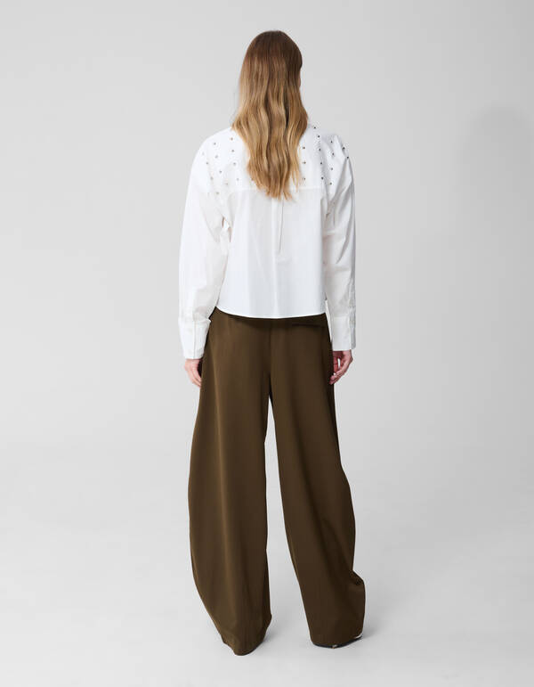 Barrel Hose Khaki SHOEBY WOMEN