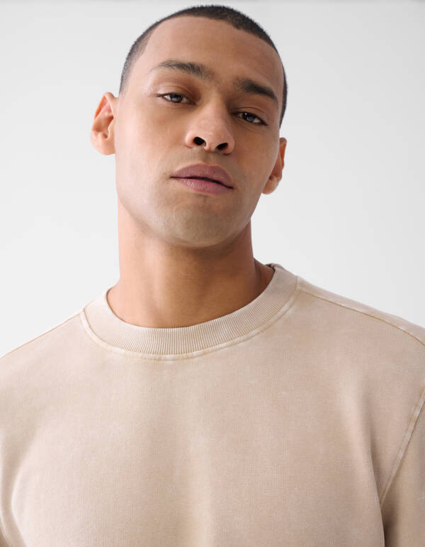 Basic Pullover beige SHOEBY MEN