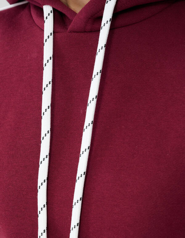 Cropped Sweat Hoodie Dunkelrot SHOEBY WOMEN