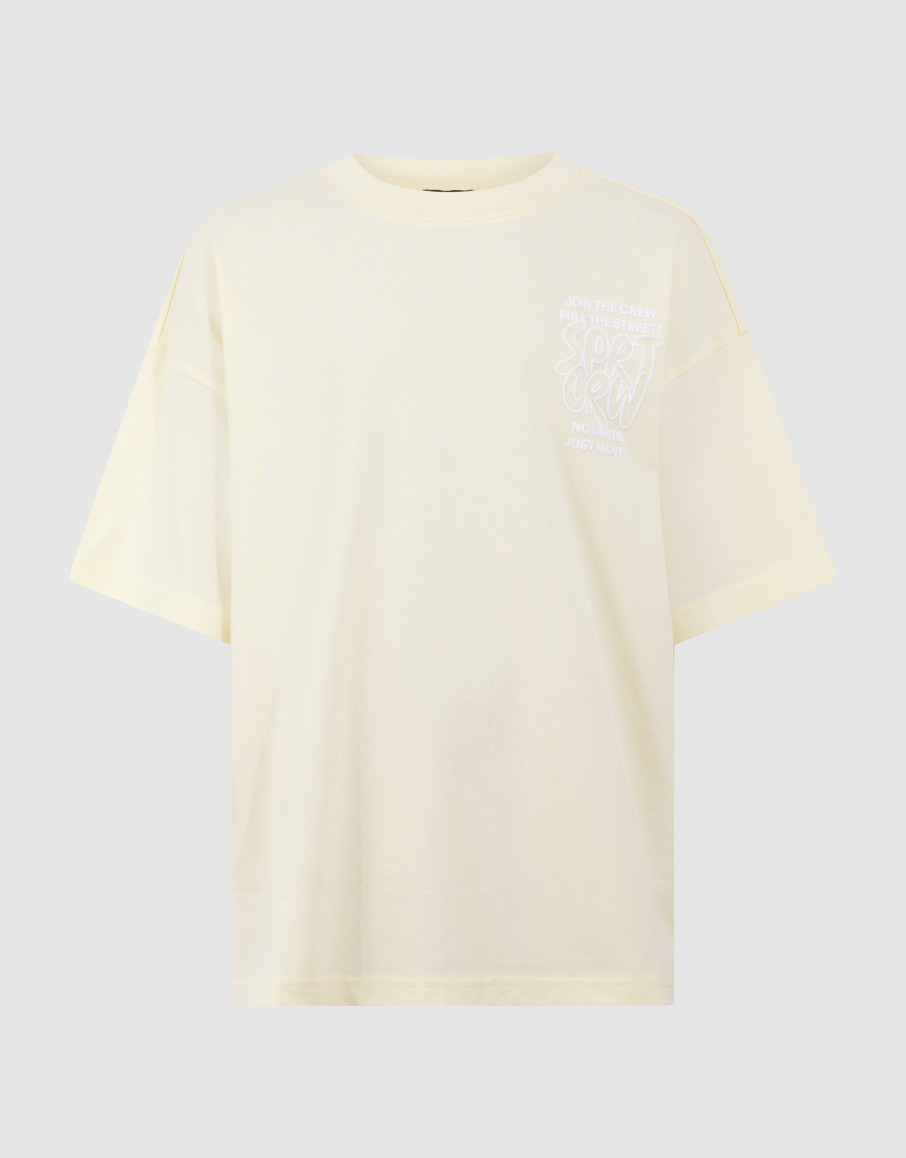 Sport Crew Artwork T-Shirt Hellgelb SHOEBY BOYS