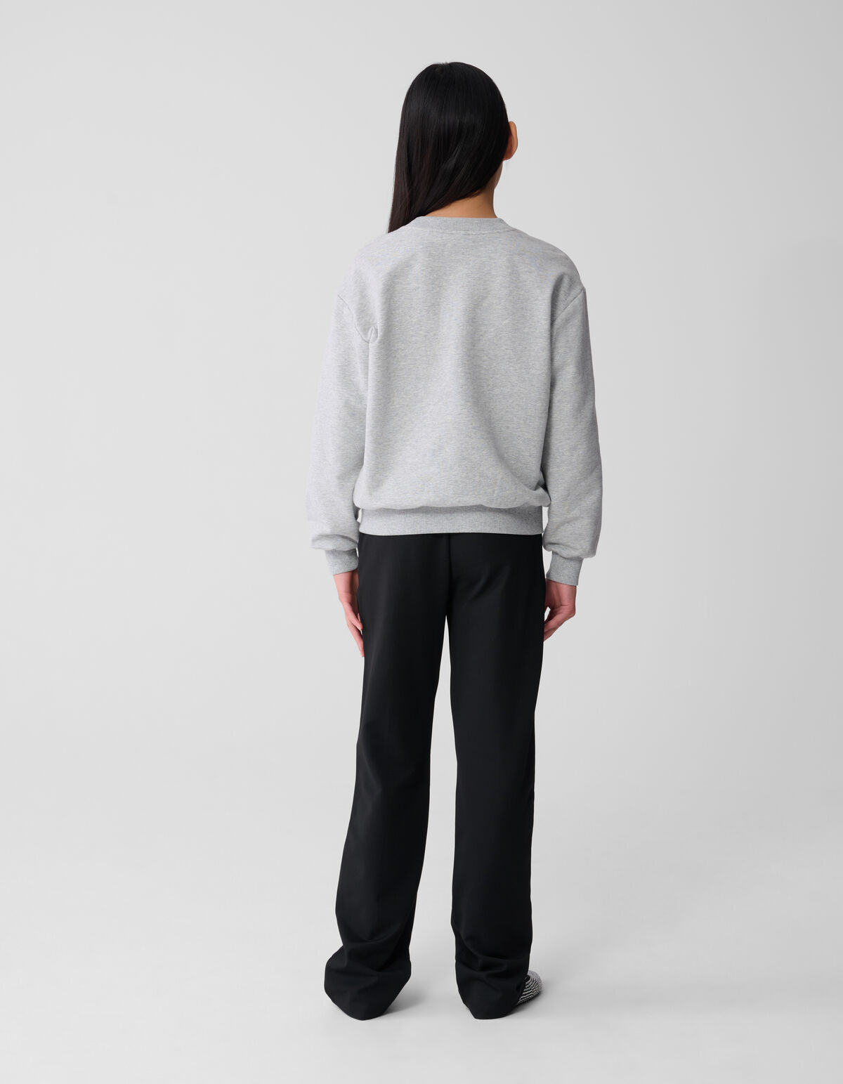 Glitzer-Hose mit weitem Bein, schwarz SHOEBY GIRLS