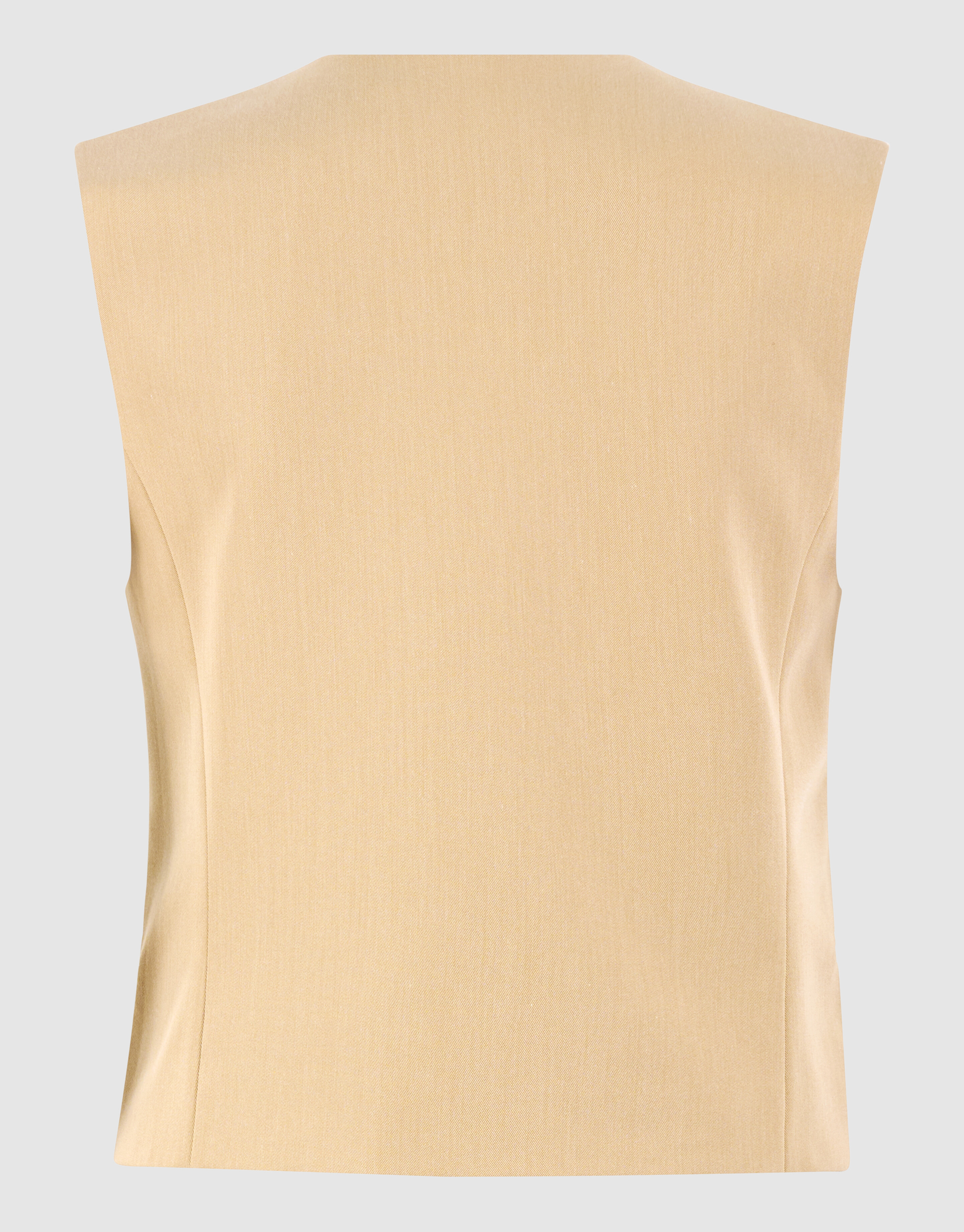 Asymmetrische Weste Sand SHOEBY WOMEN