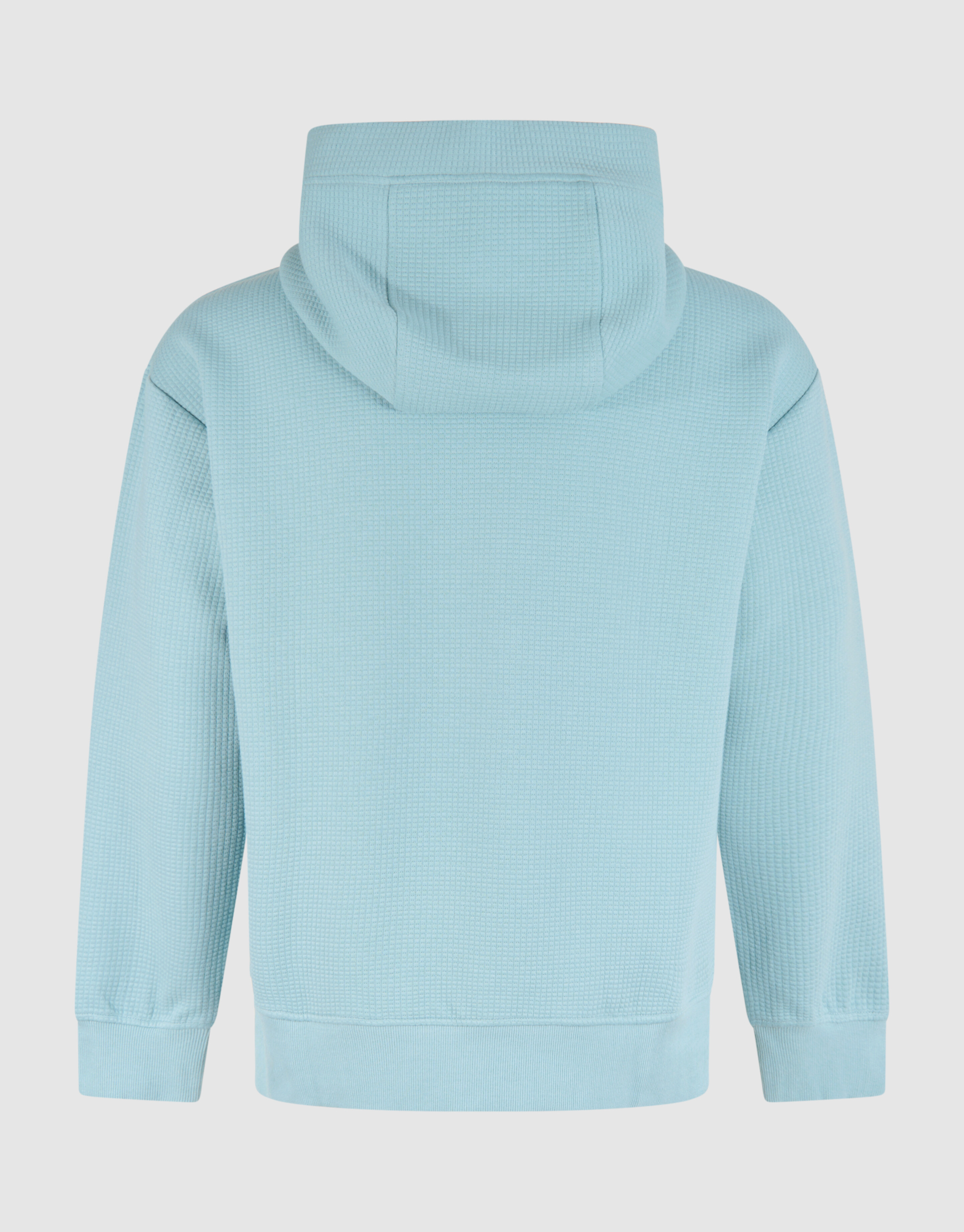 Jacquard Hoodie Hellblau SHOEBY MEN