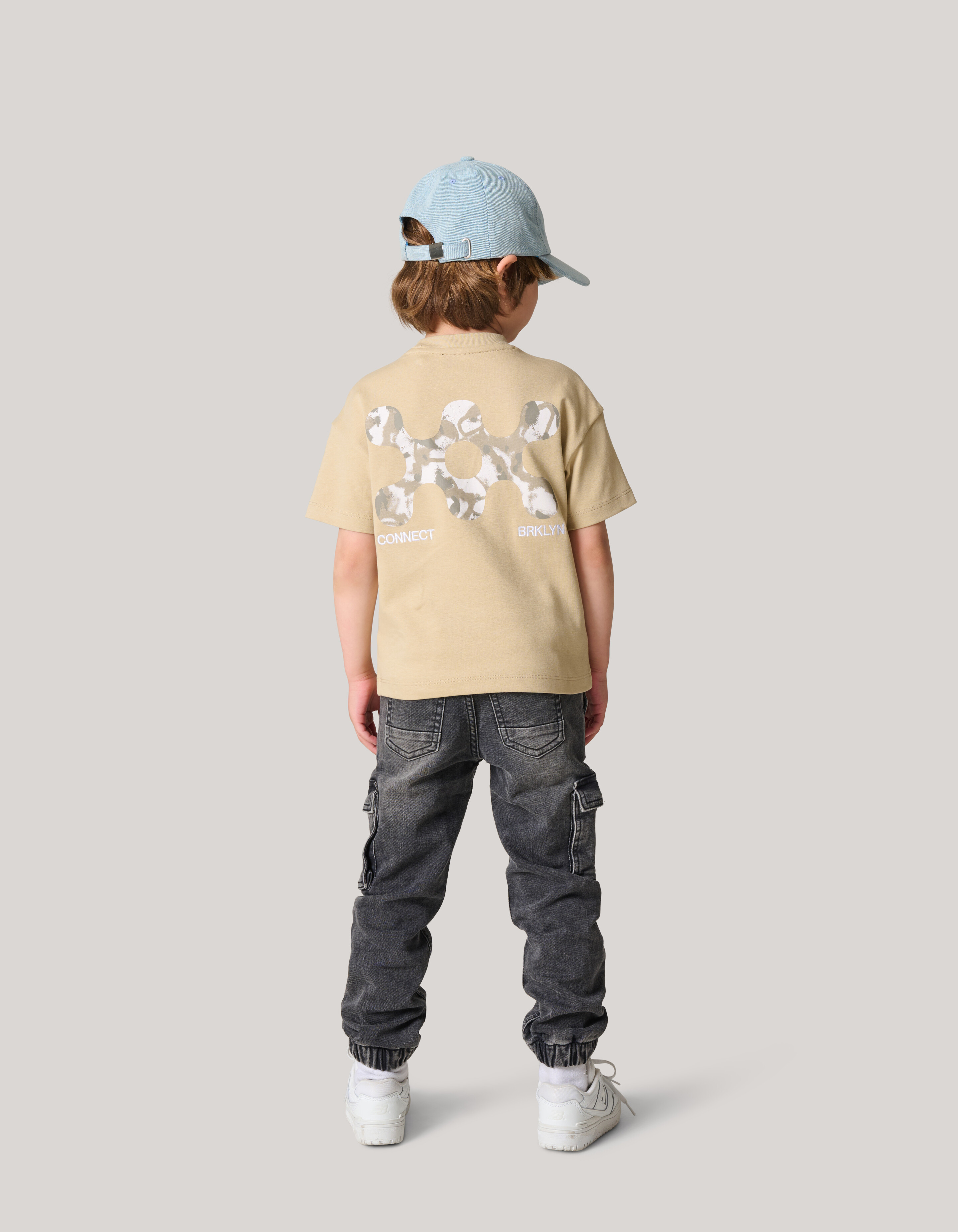 Kunstwerk T-shirt Sand SHOEBY BOYS